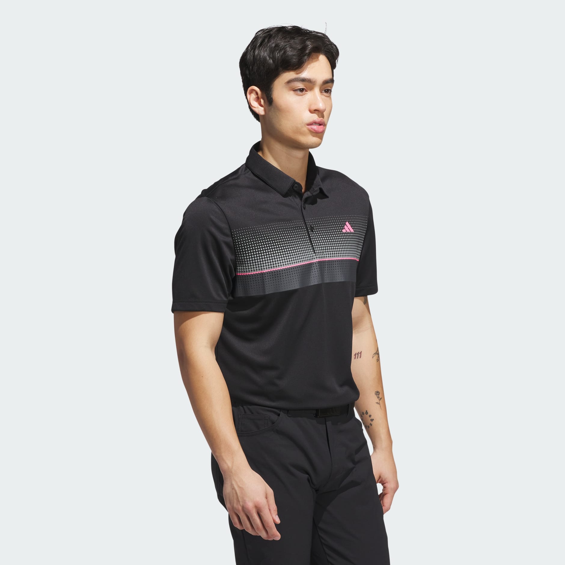 Performance Allover Print Polo Shirt