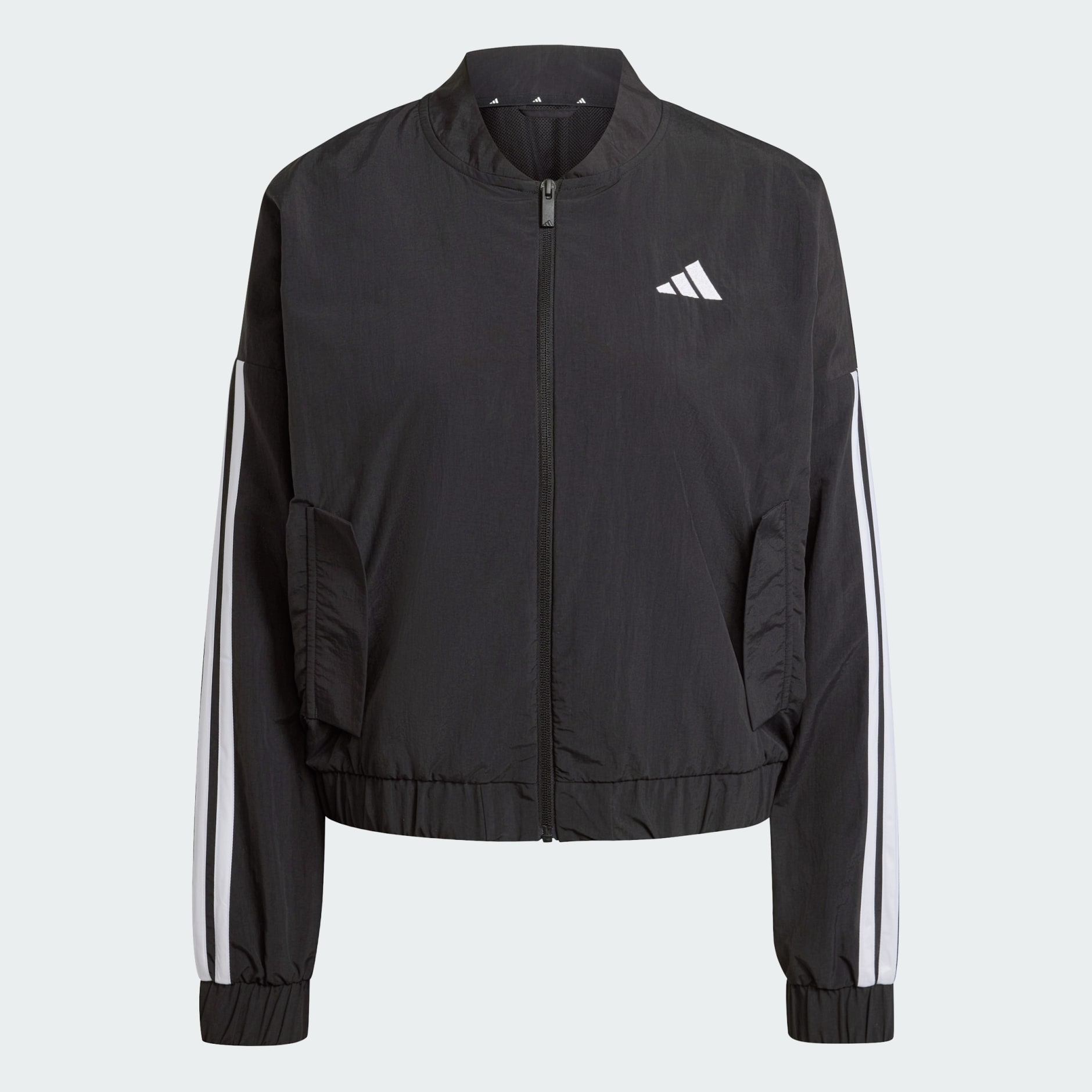 Essentials 3-Stripes Lifestyle Woven Bomber Jacket