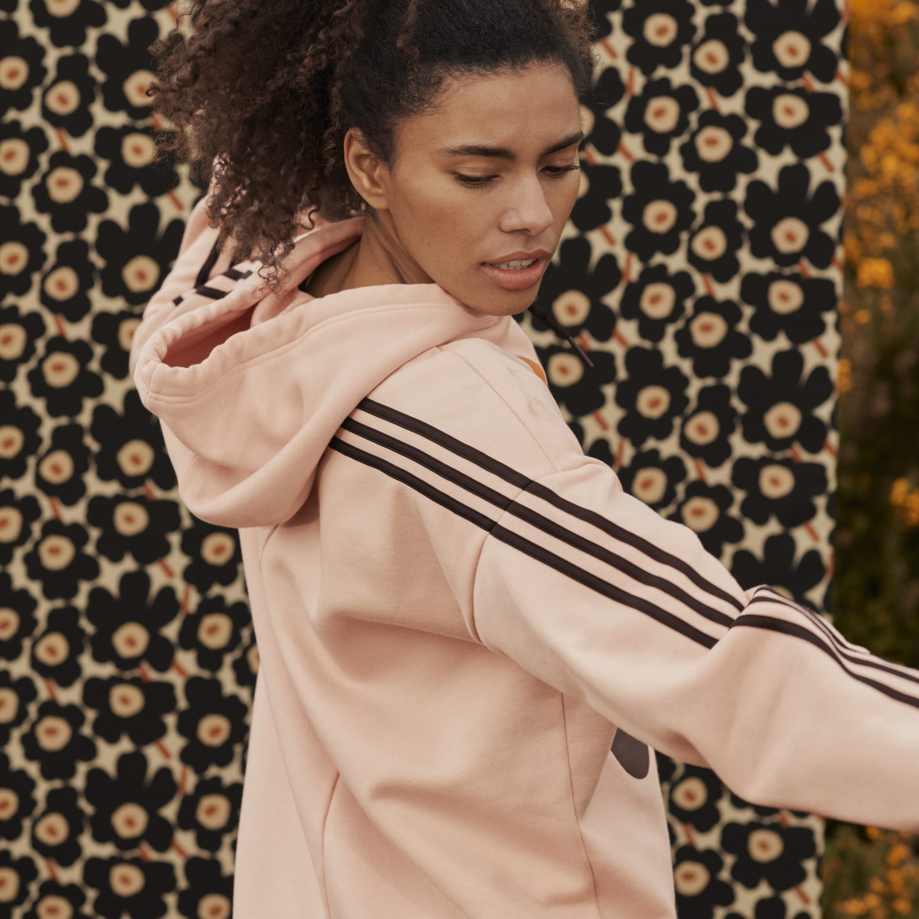 adidas Sportswear Marimekko Fleece Hooded Sweatshirt