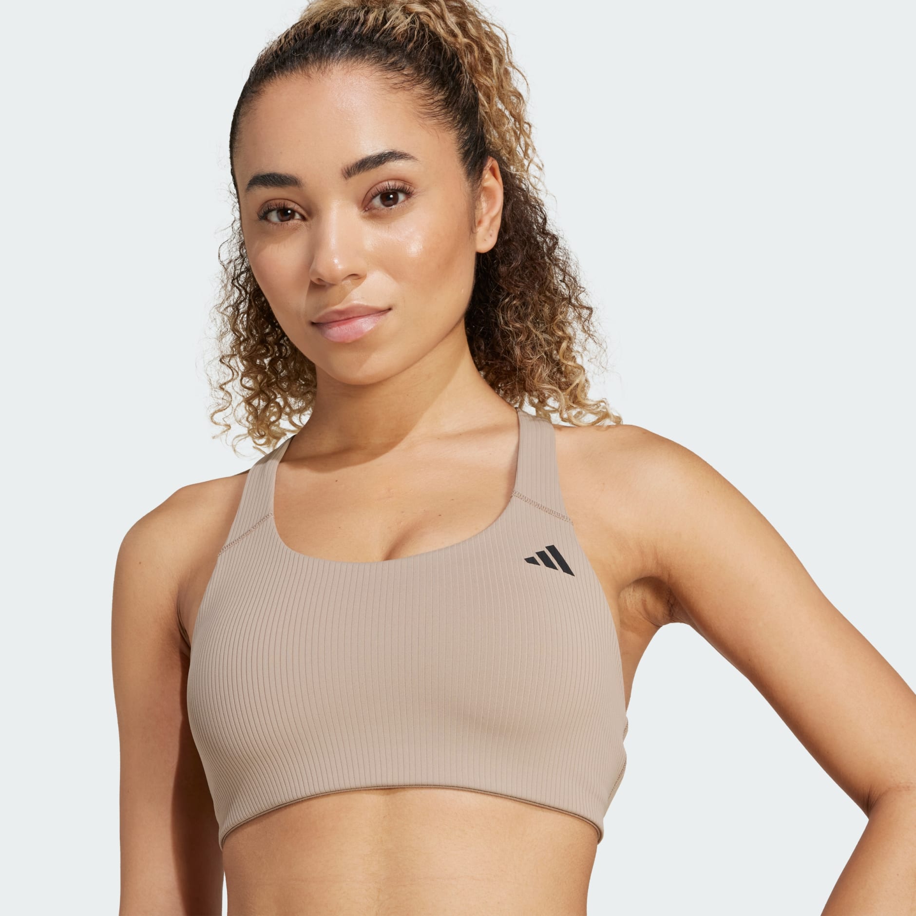 Brassi&egrave;re de training tissu c&ocirc;tel&eacute; Powerimpact Maintien moyen