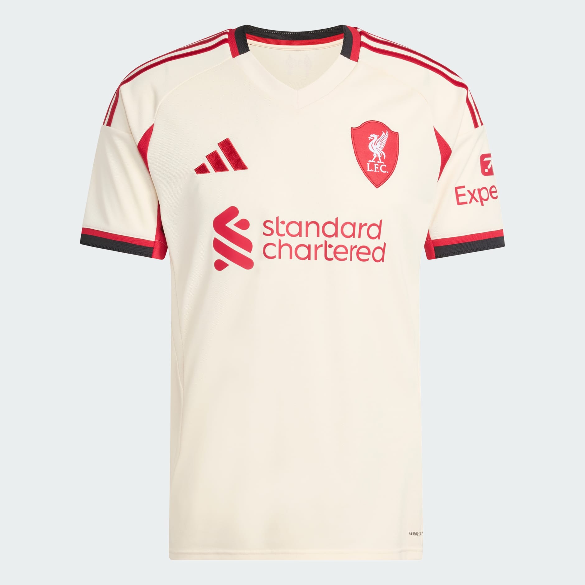 Clothing - Liverpool FC 25/26 Away Jersey - White | adidas