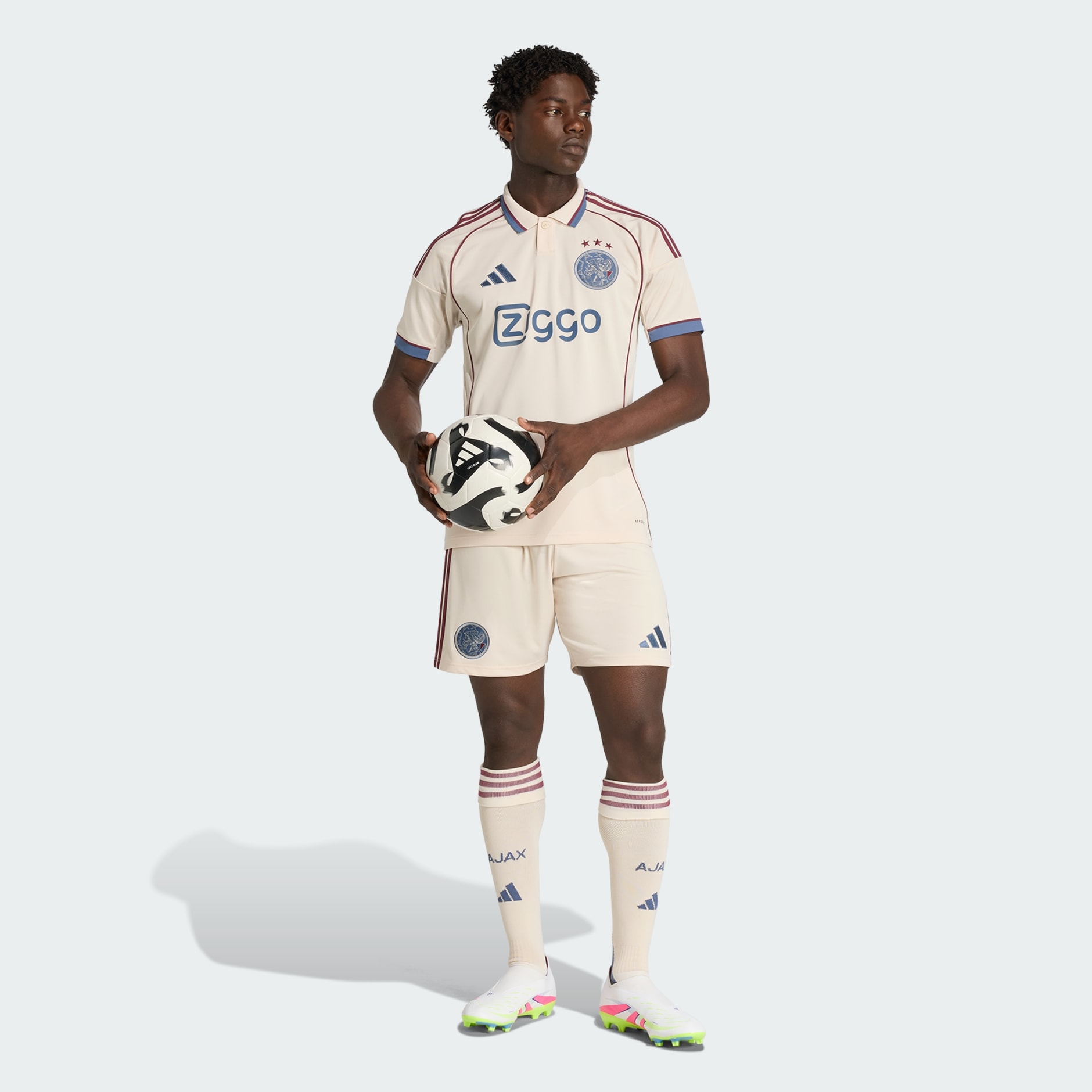 Clothing - Ajax Amsterdam 25/26 Third Jersey - Beige
