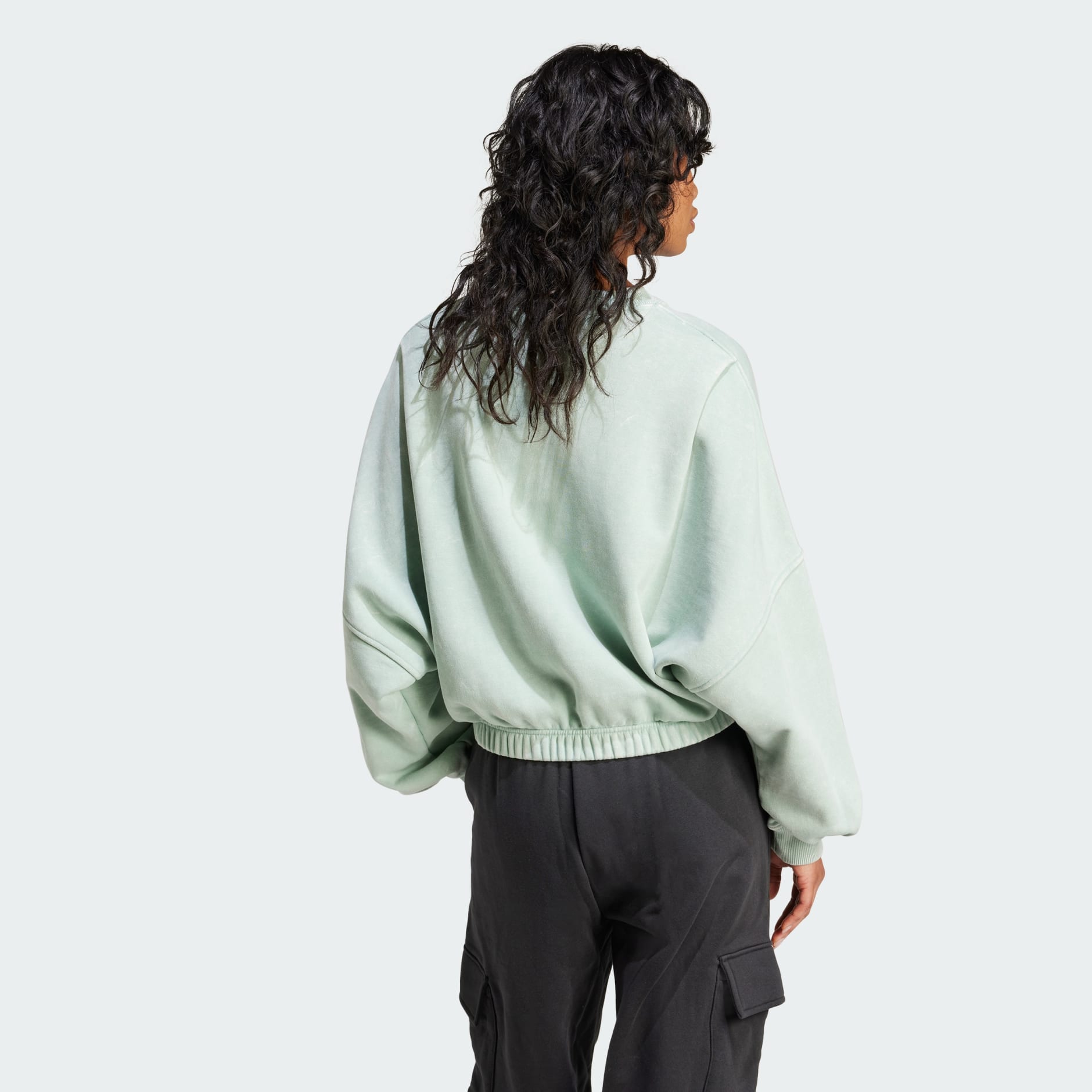 Premium Essentials Washed Oversized Sweatshirt