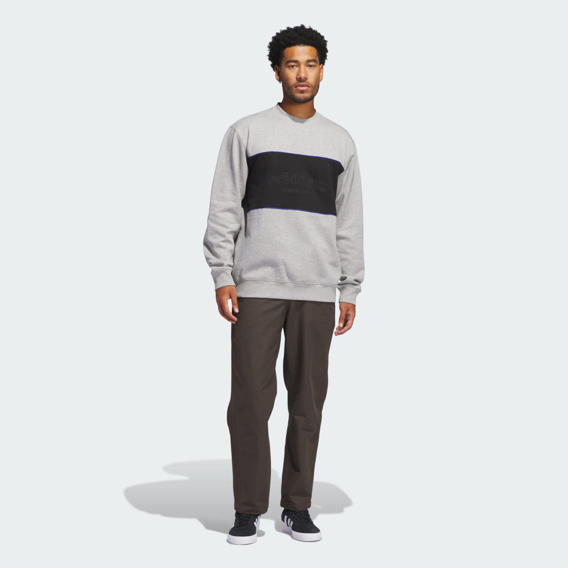 Arched Logo Crewneck Sweatshirt