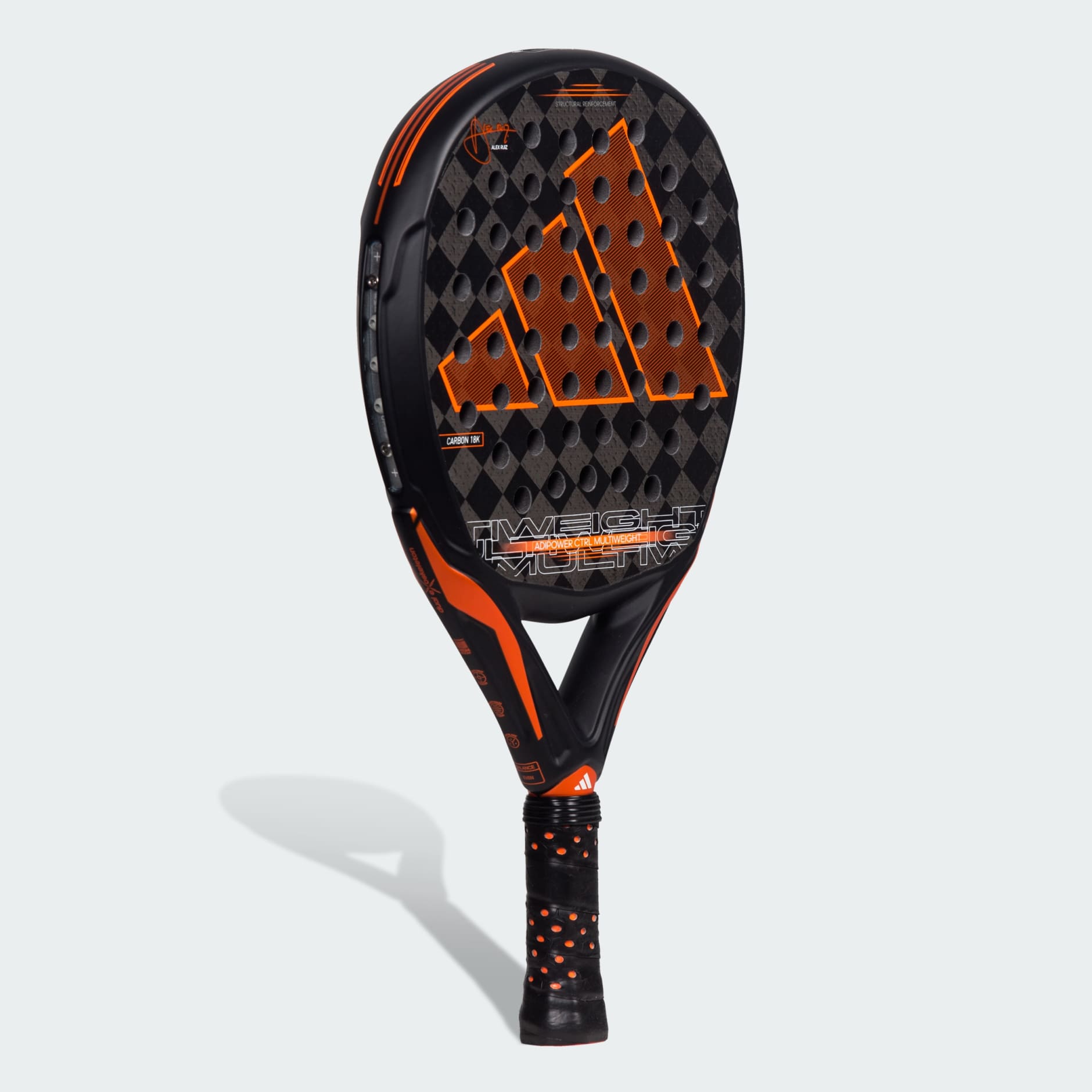 adidas Adipower Multiweight CTRL 3.3 Padel Racket - Black | adidas KE