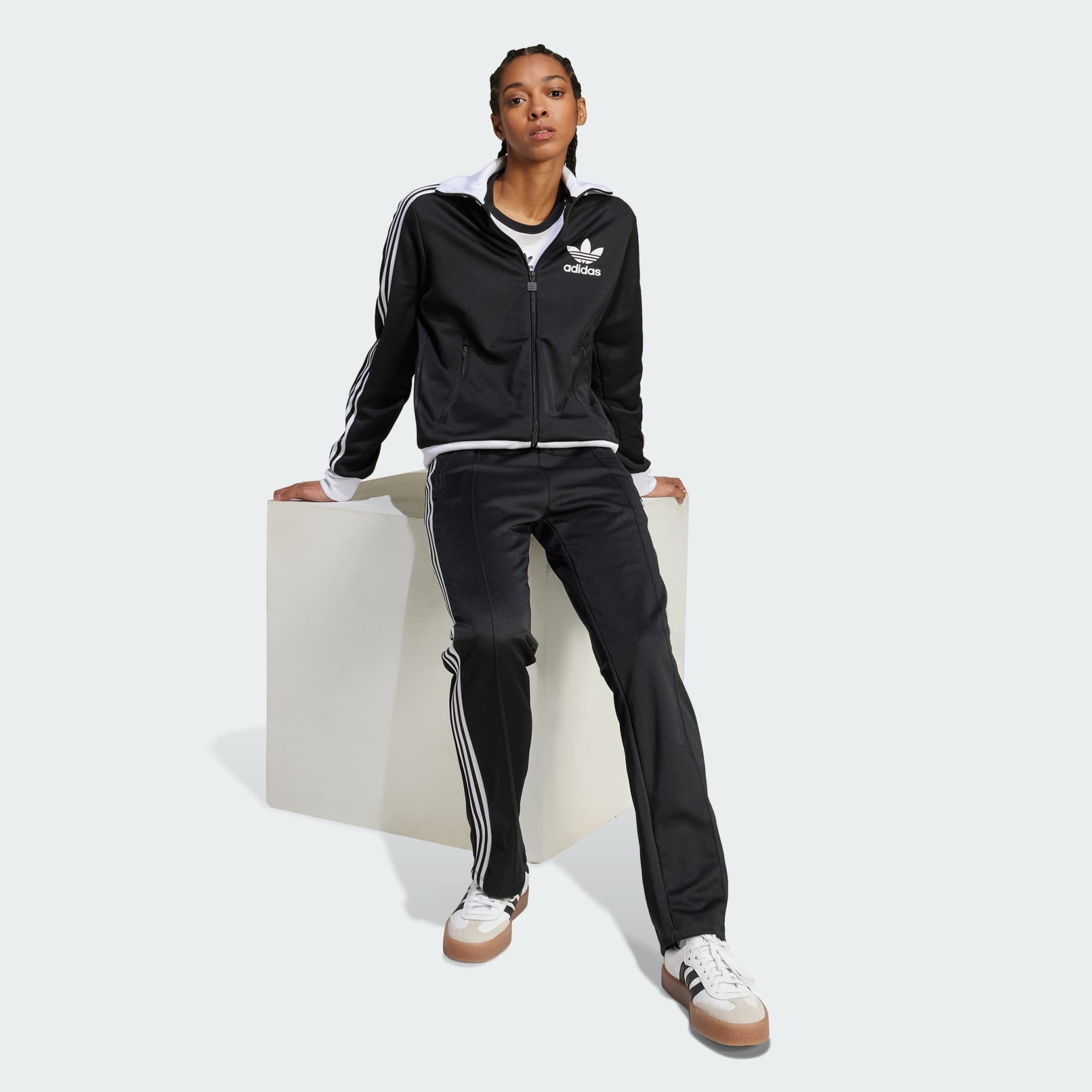 adidas Beckenbauer Track Top - Black | adidas UAE