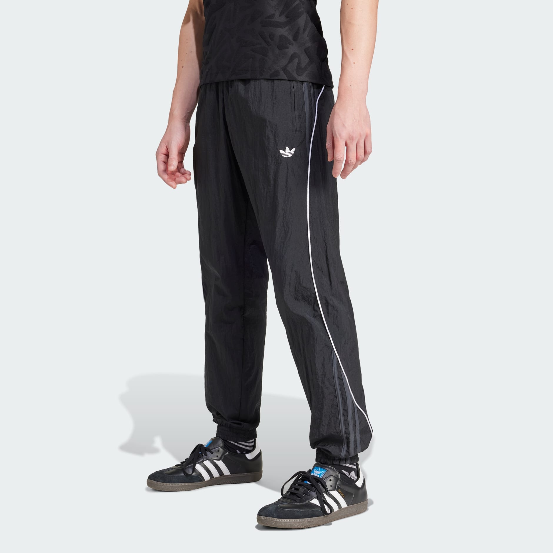 Adidas white track pants sale