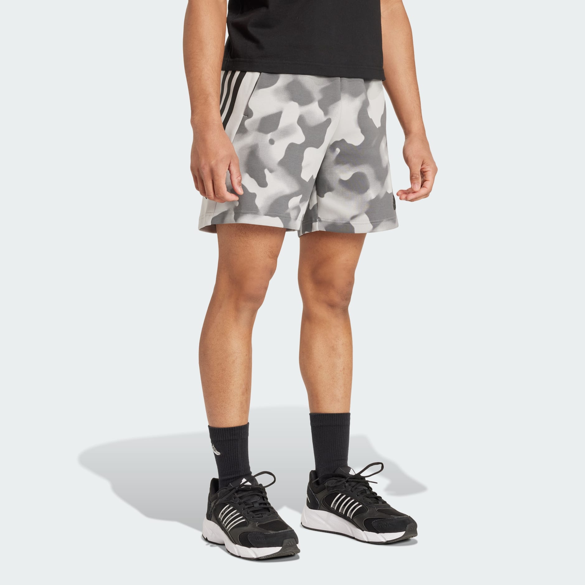 Future Icons 3-Stripes Allover Print Shorts