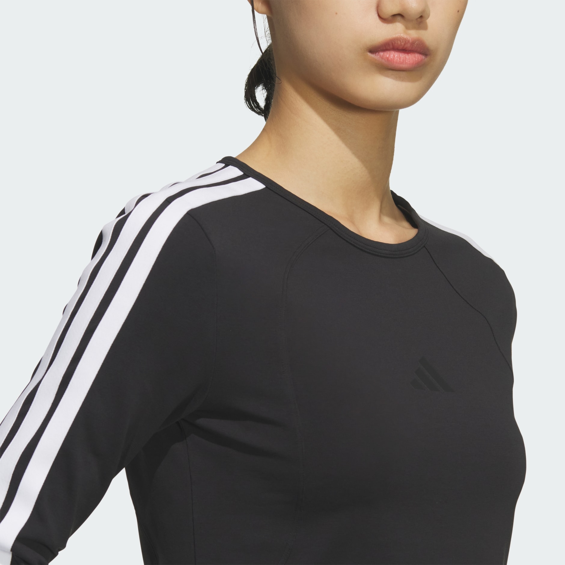 Women 3 Stripe Long Sleeve Tee