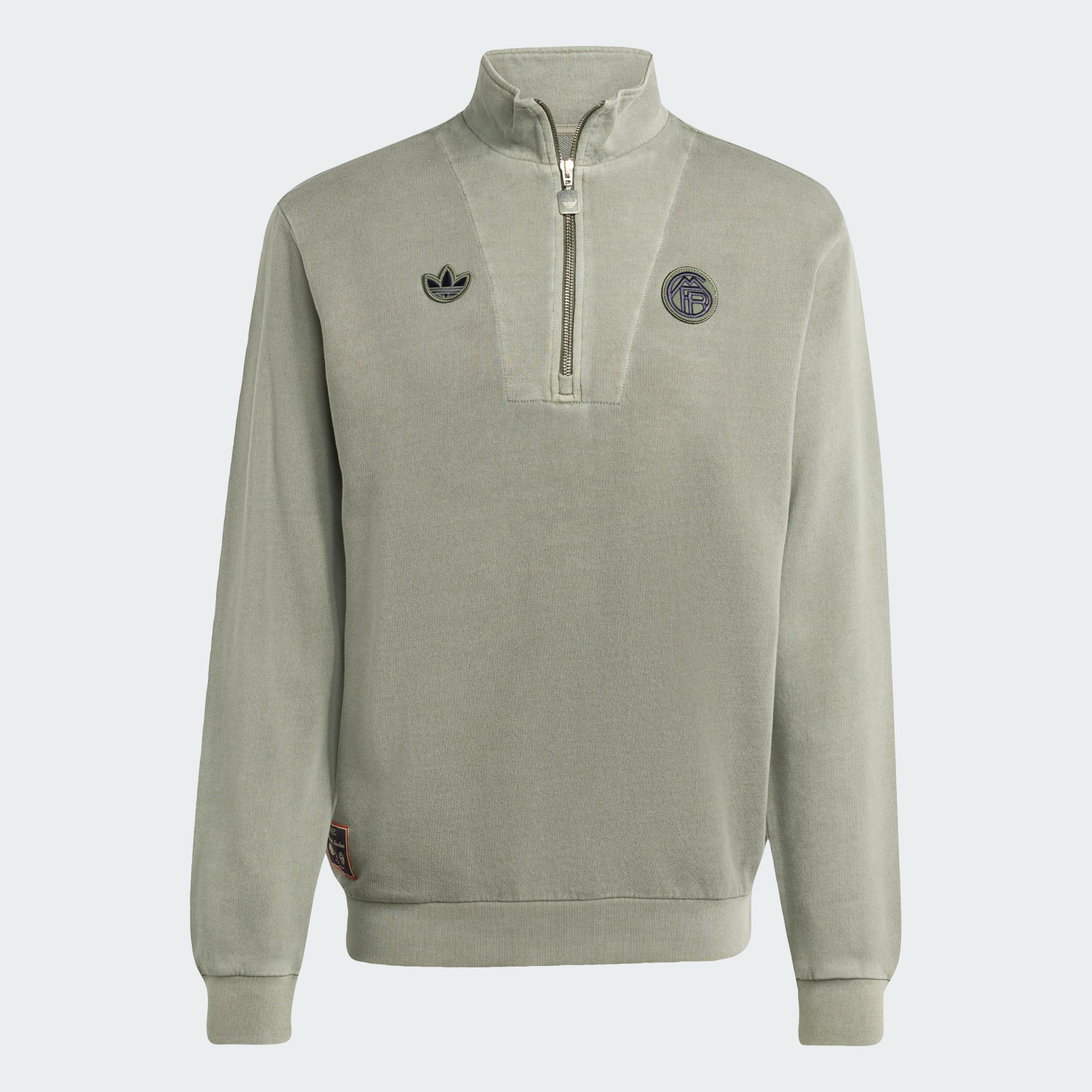 Bluză cu fermoar 1/2 FC Bayern Terrace Icons