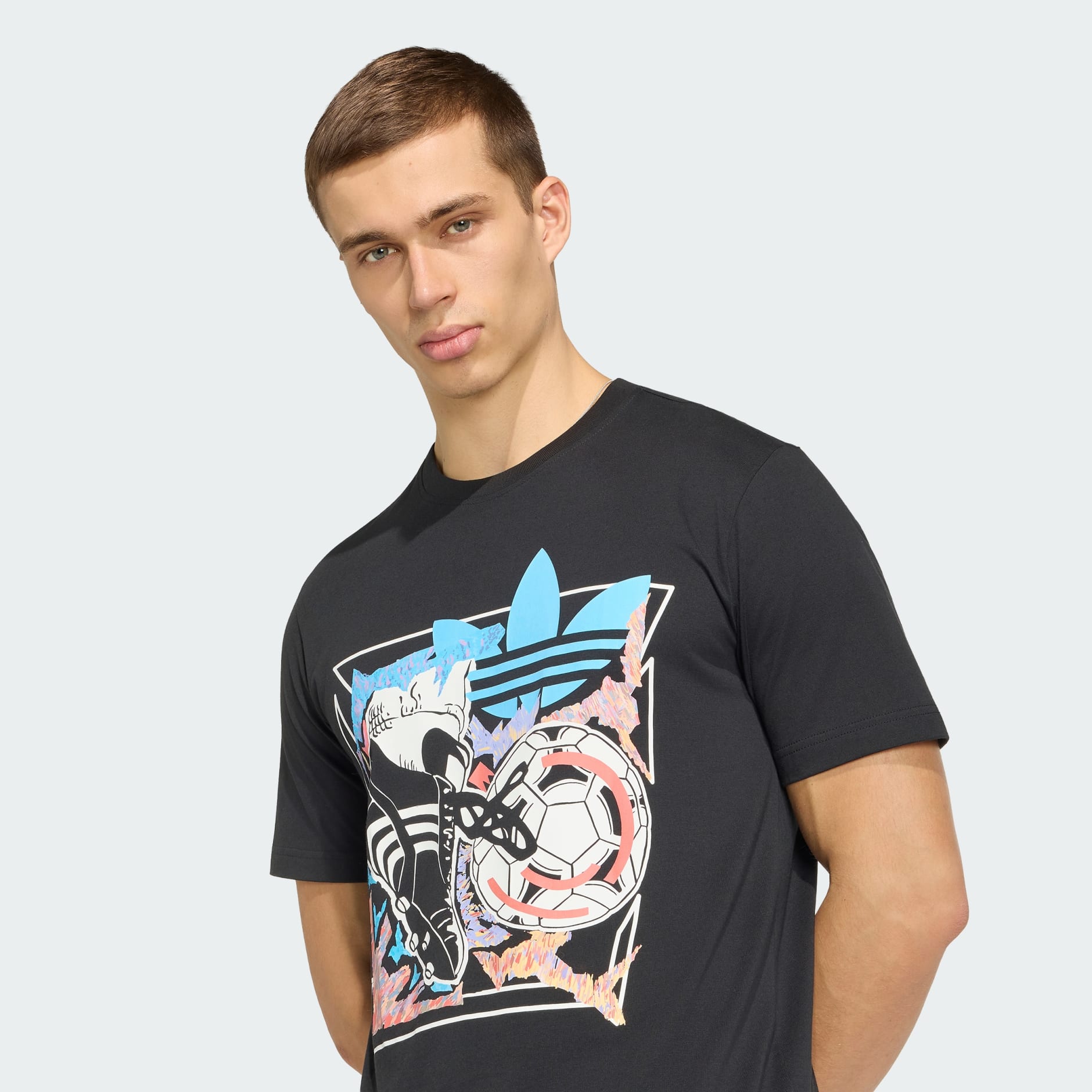 ARCHIVE ANIME FOOTBALL GRAPHIC TEE