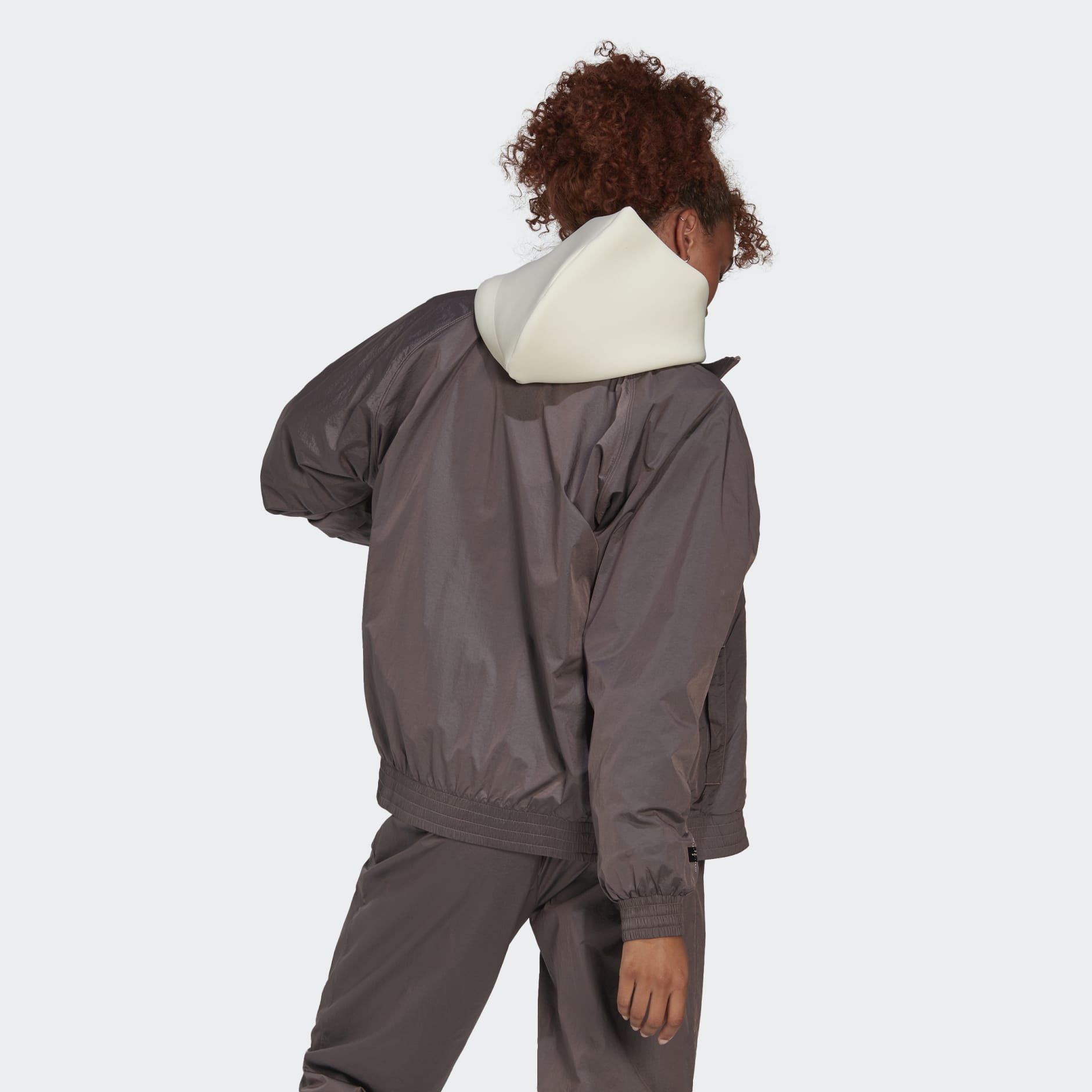 Woven Track Top