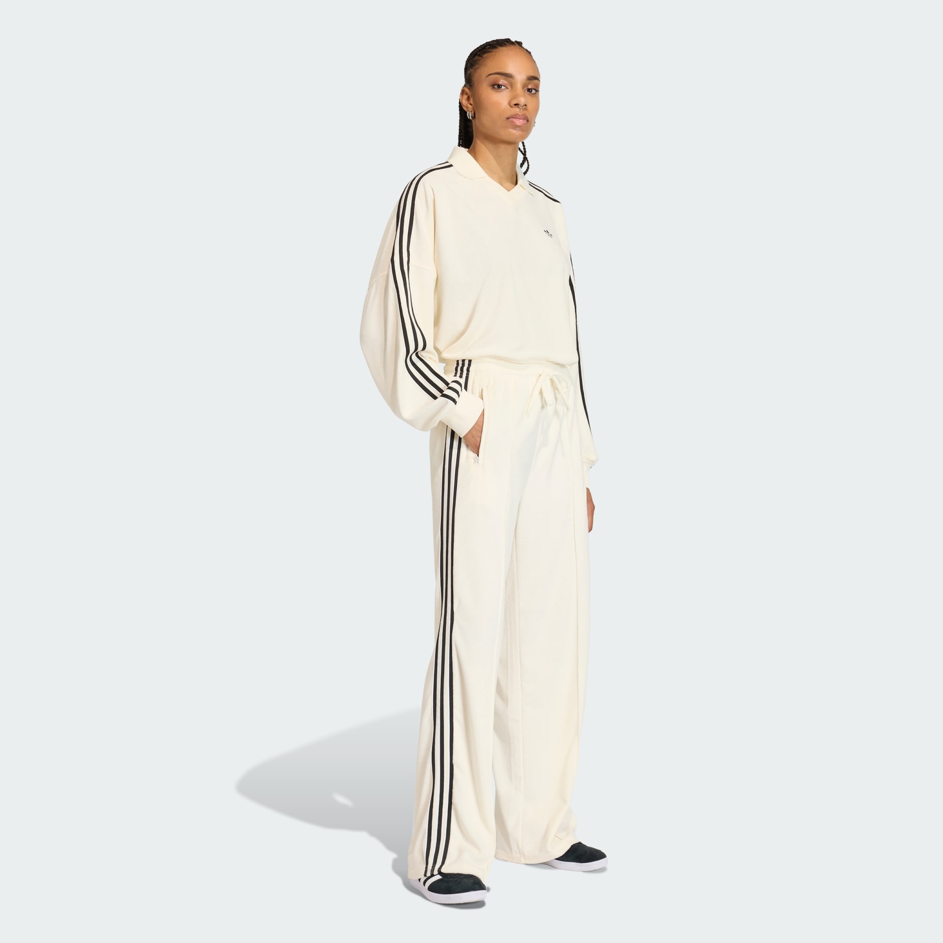 PANTALONI CU ASPECT PLUȘAT FIREBIRD