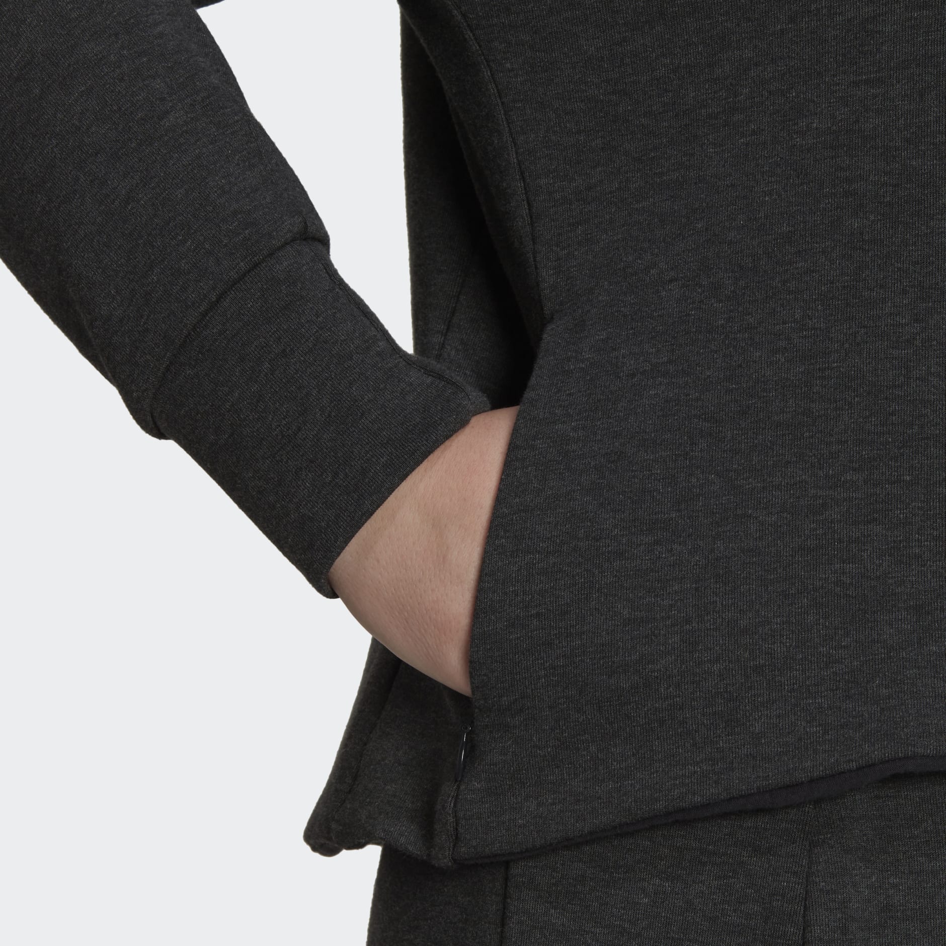 Mission Victory Slim Fit Full-Zip Hoodie (Plus Size)