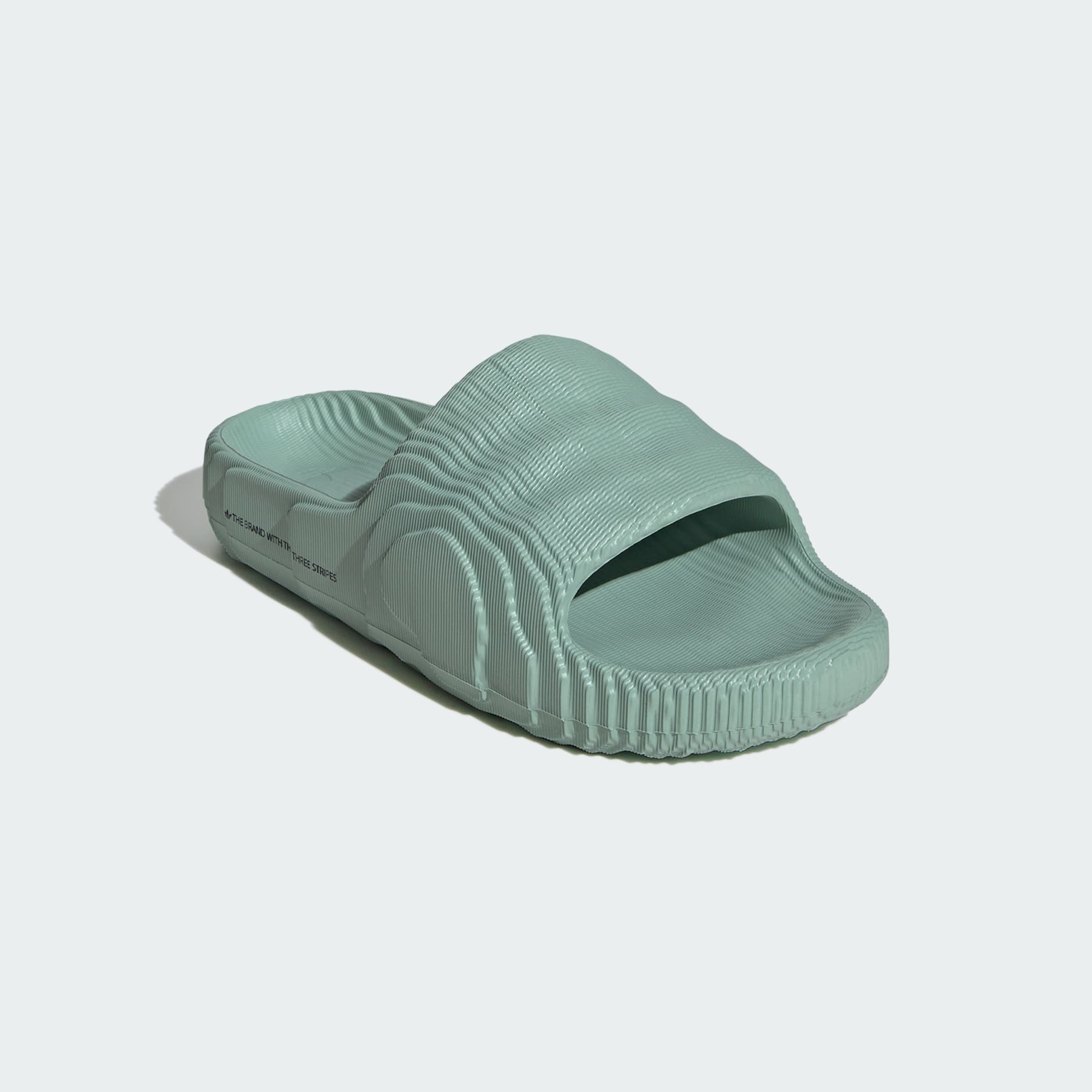 Adidas slides mint green on sale