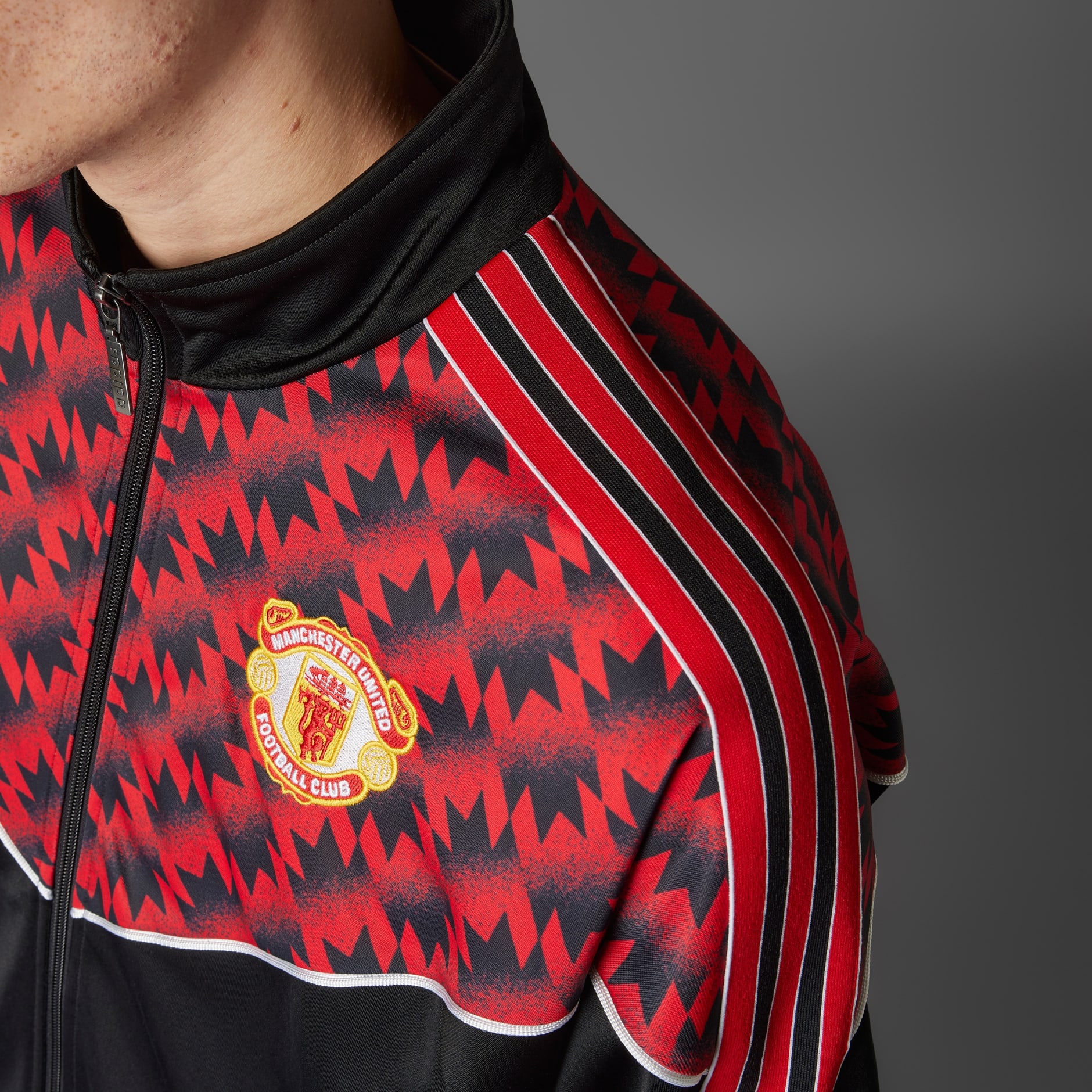 ★adidas MUFC 91 Track Top 関税込★ 1991 Manchester United adidas Originals Reissue Track Jacket
