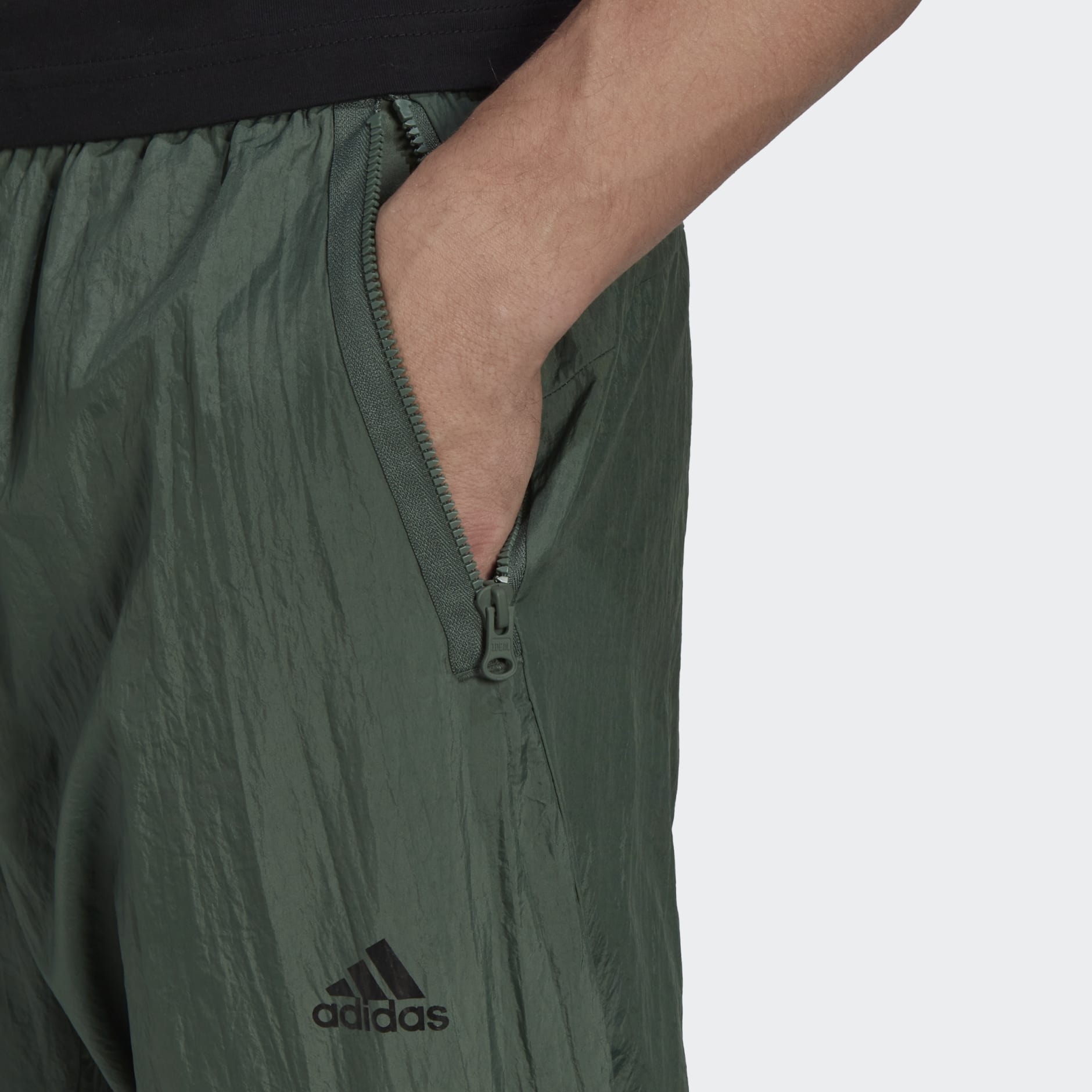 Men's Clothing - Future Icons 3-Stripes Woven Pants - Green | adidas Kuwait