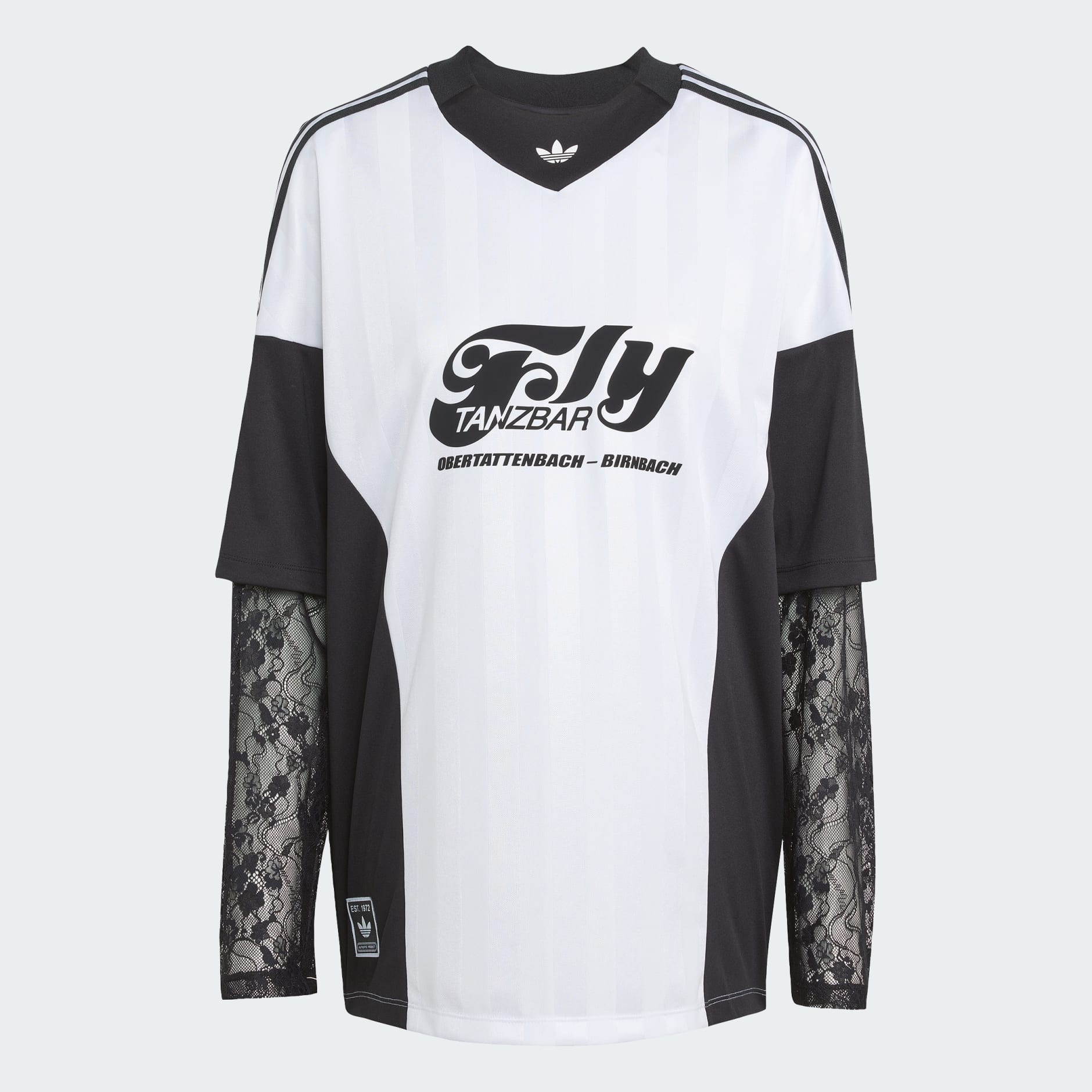 adidas Originals Longsleeve Lace Jersey - White | adidas