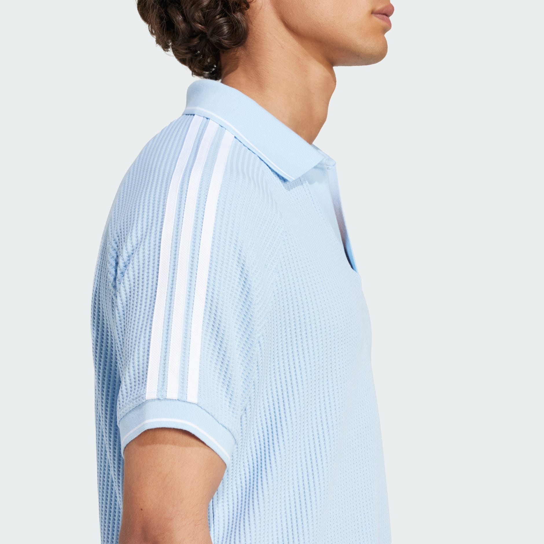 adidas Originals Waffle Knit Polo Shirt