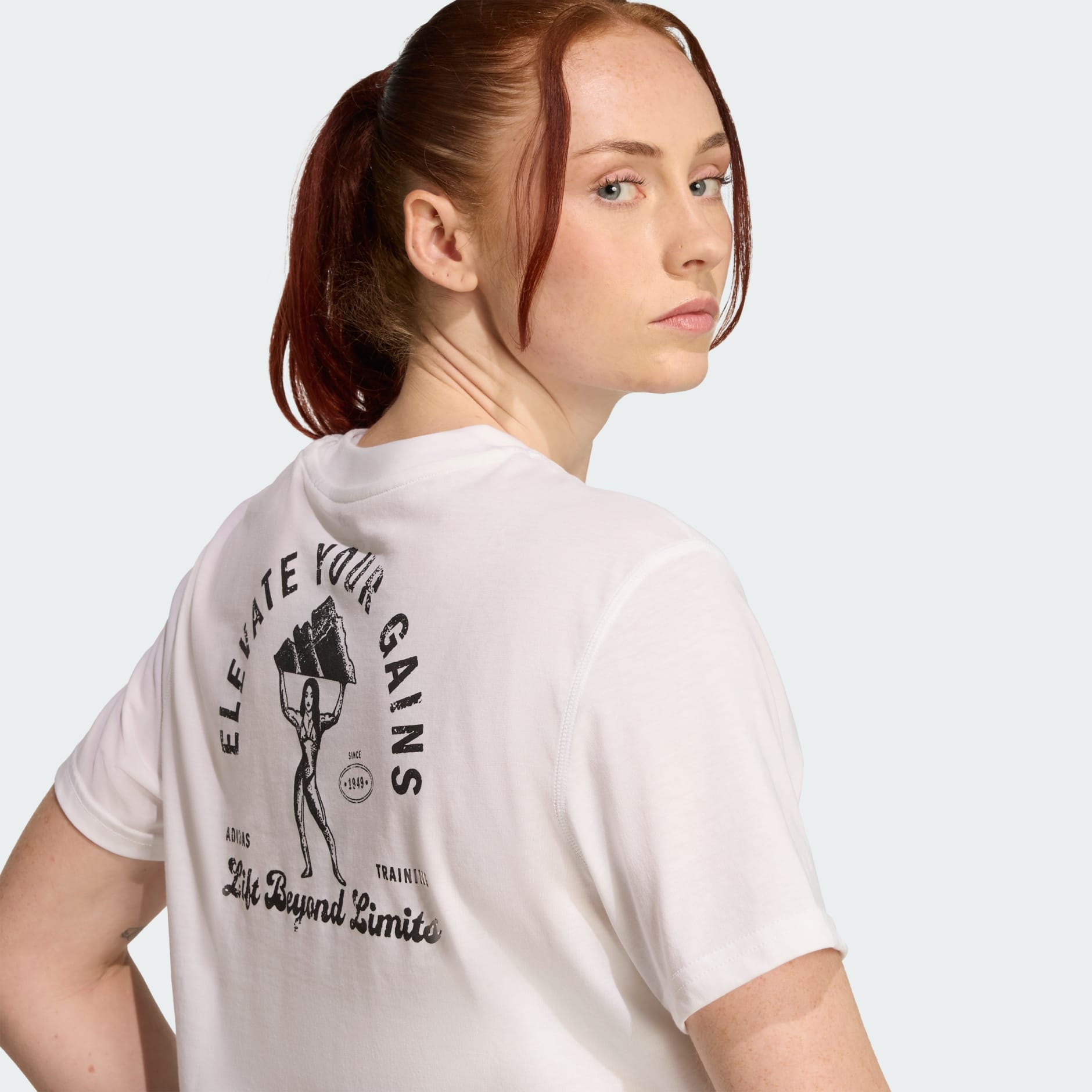 Tricou de antrenament cu imprimeu vintage CLIMACOOL