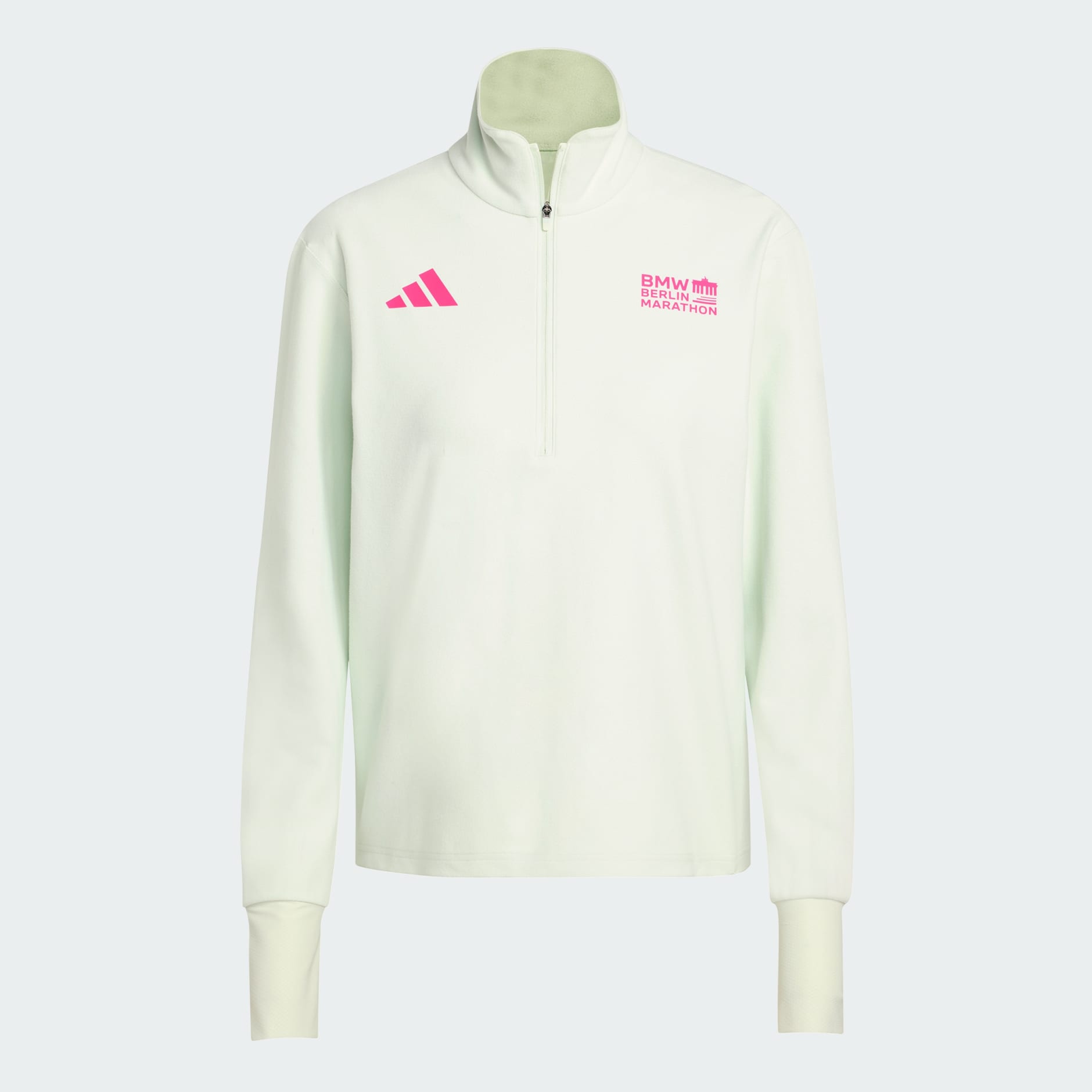 Tricou BMW Berlin-Marathon 2025 cu m&acirc;necă lungă și fermoar 1/2