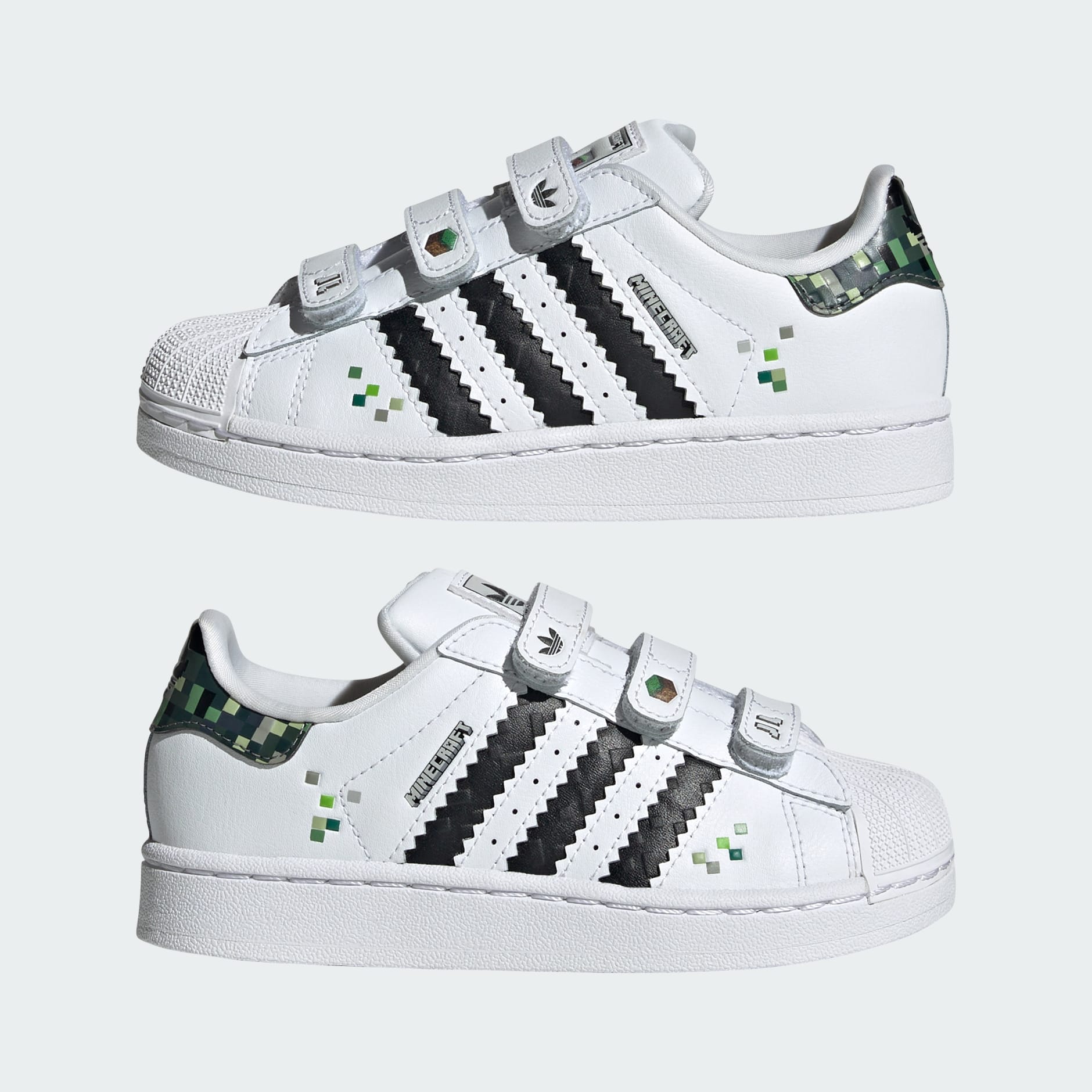 Tenis Superstar II x Minecraft Ni&ntilde;os