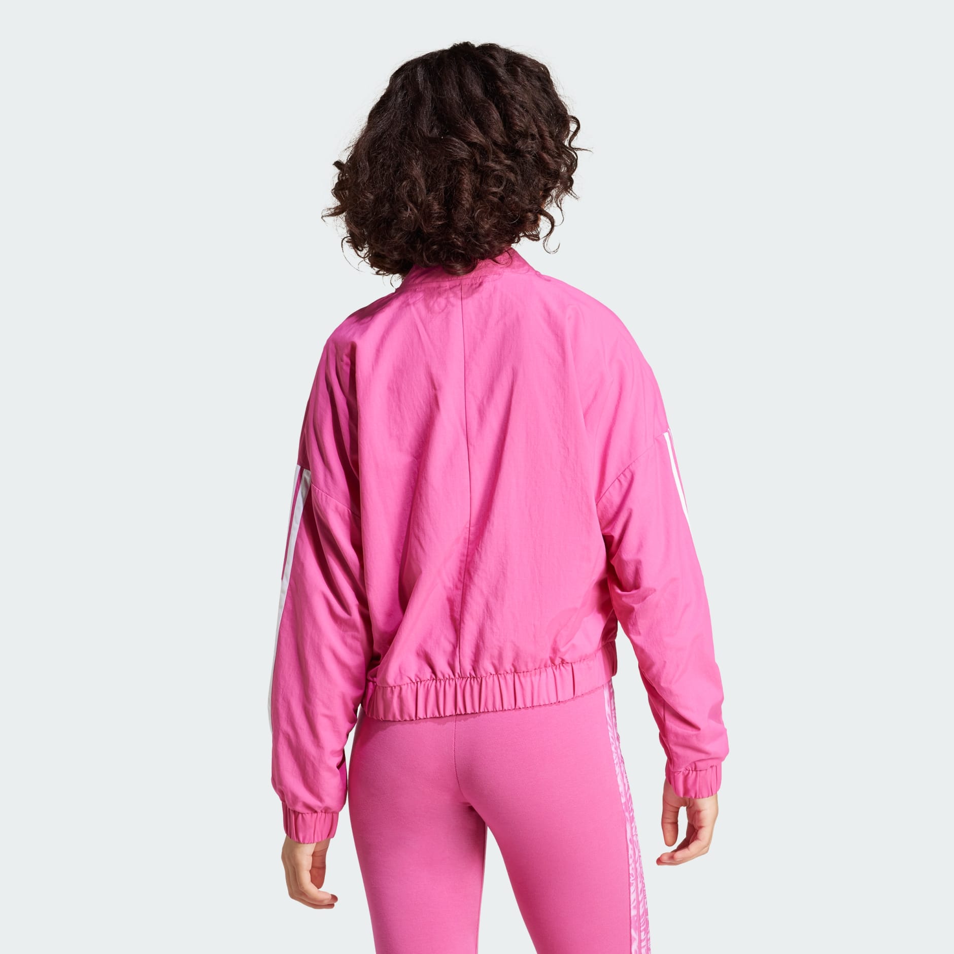 Essentials 3-Stripes Lifestyle Woven Bomber Jacket