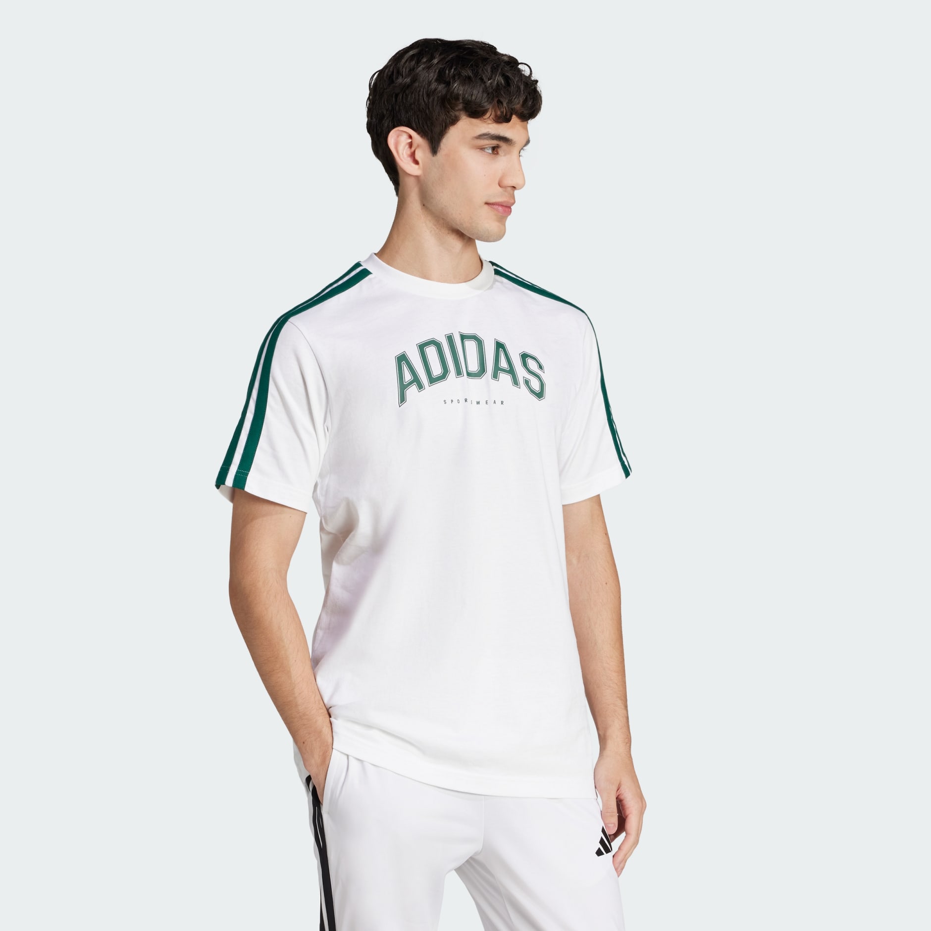 Codes Collegiate Linear Graphic Tee