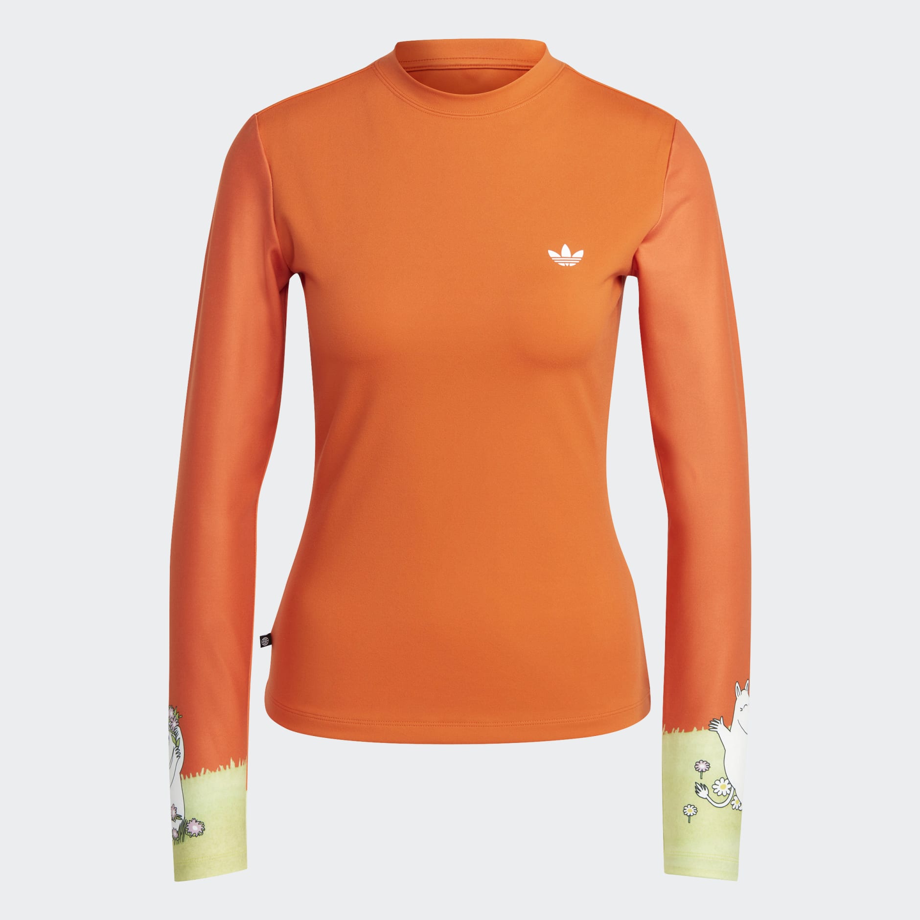 adidas Originals x Moomin Tight Long Sleeve Top - Orange