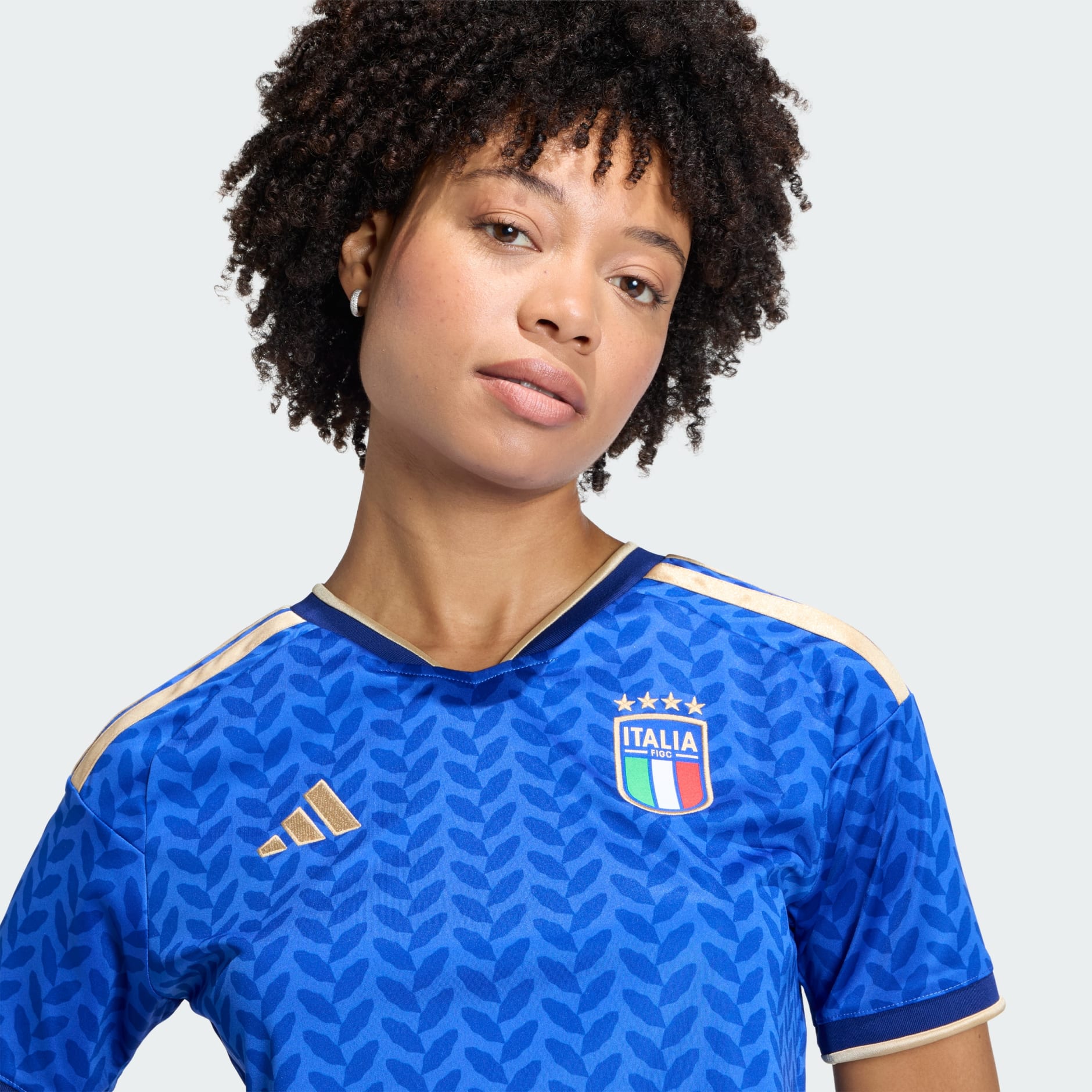 Italy 26 Home Cropped Jersey