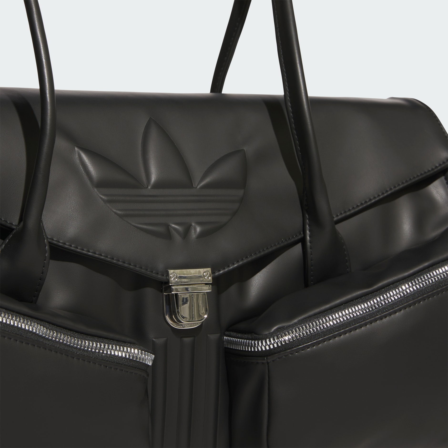 Originals Pu Leather Shoulder Bag - Black | adidas Hong Kong