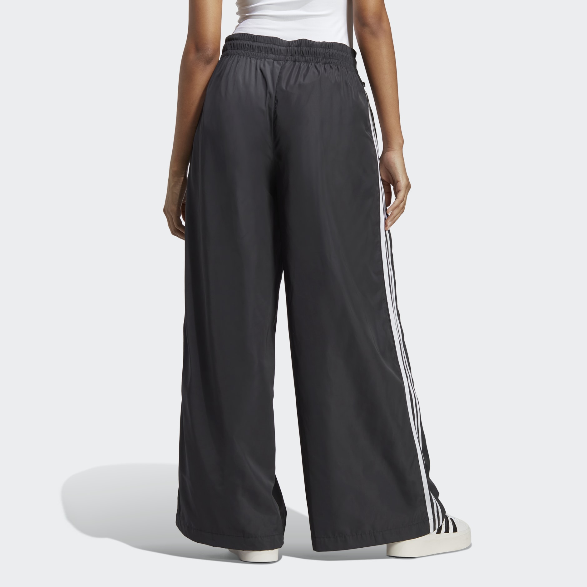 Clothing - Oversized Track Pants - Black | adidas South Africa