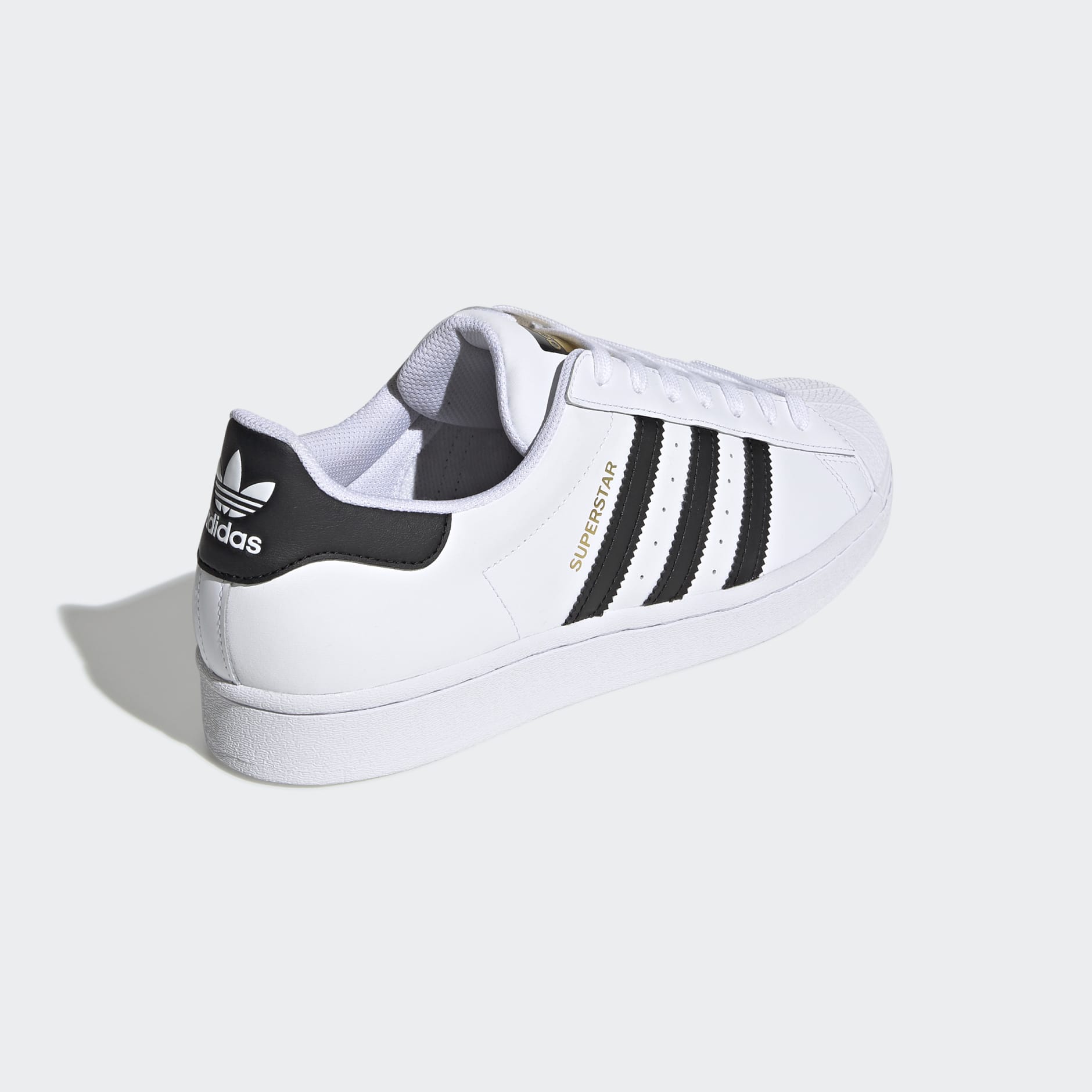 White Adidas Superstar Shoes, Size: 41 To 45