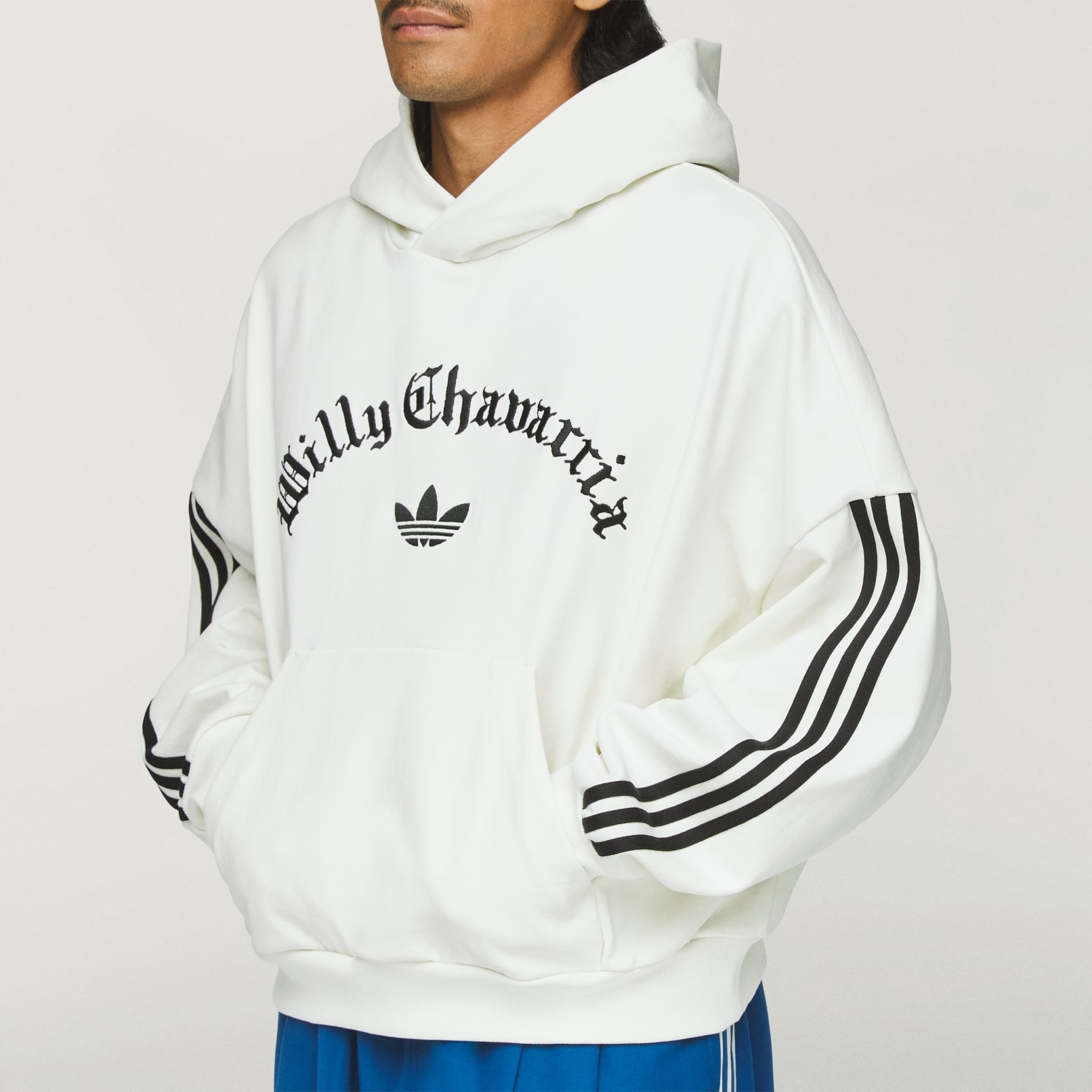 Clothing - Willy Chavarria Heavyweight Hoodie - White