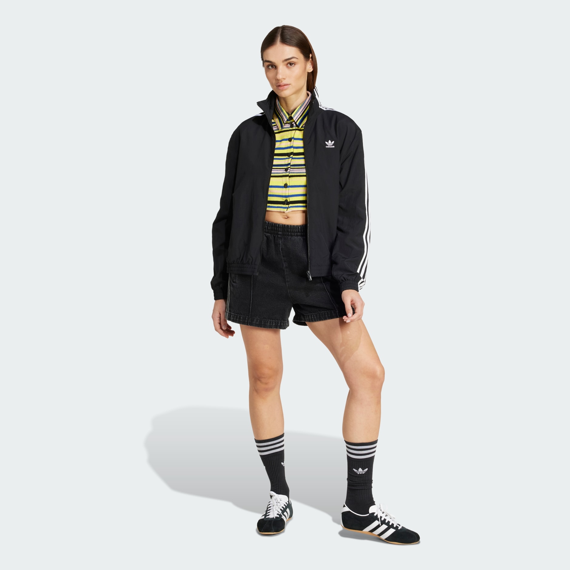 CLOTHING - Towel Button-Up Tee - Yellow | adidas Oman