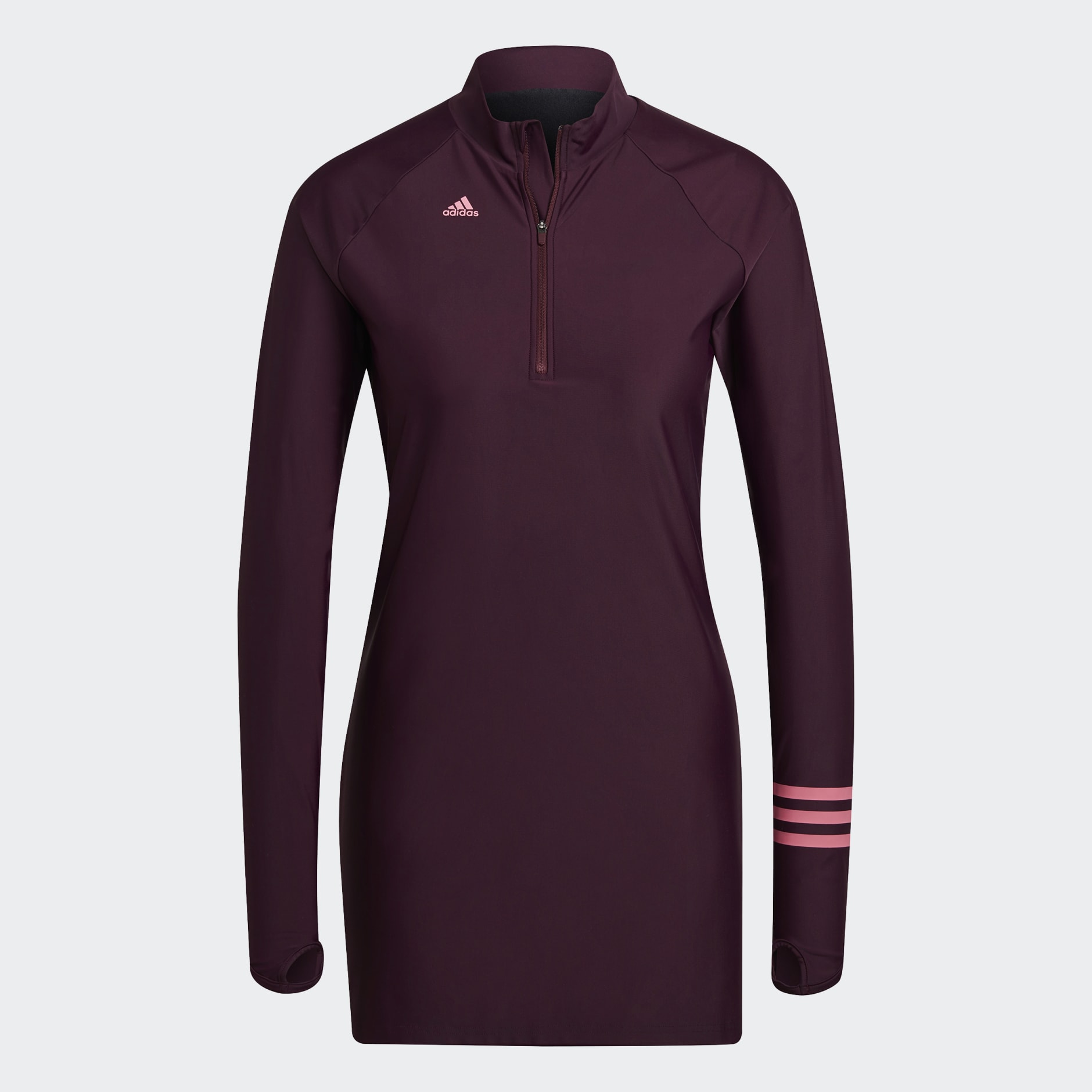 3-Stripes Long Sleeve Swim Top