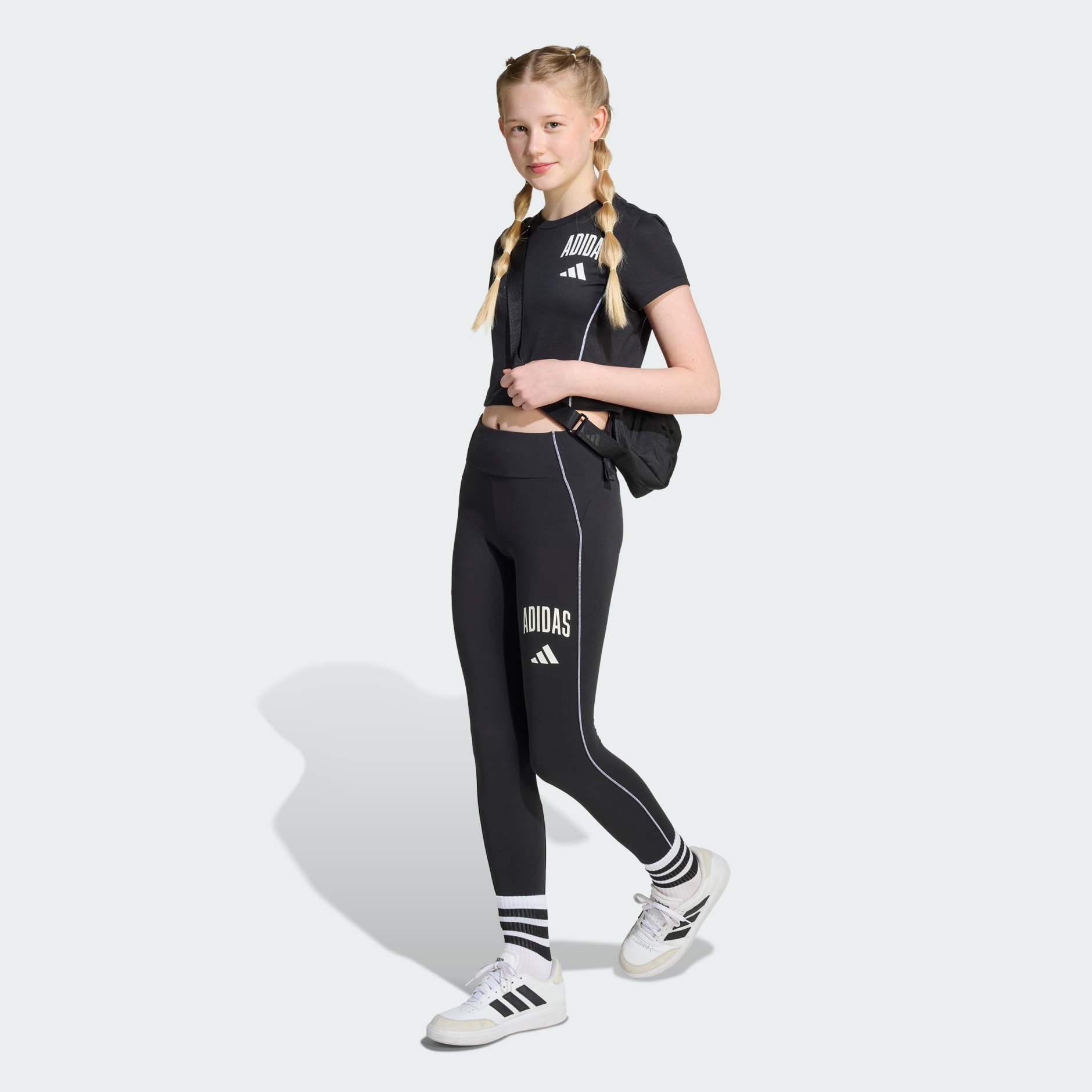 טייץ Train Essentials Collegiate Print לילדים