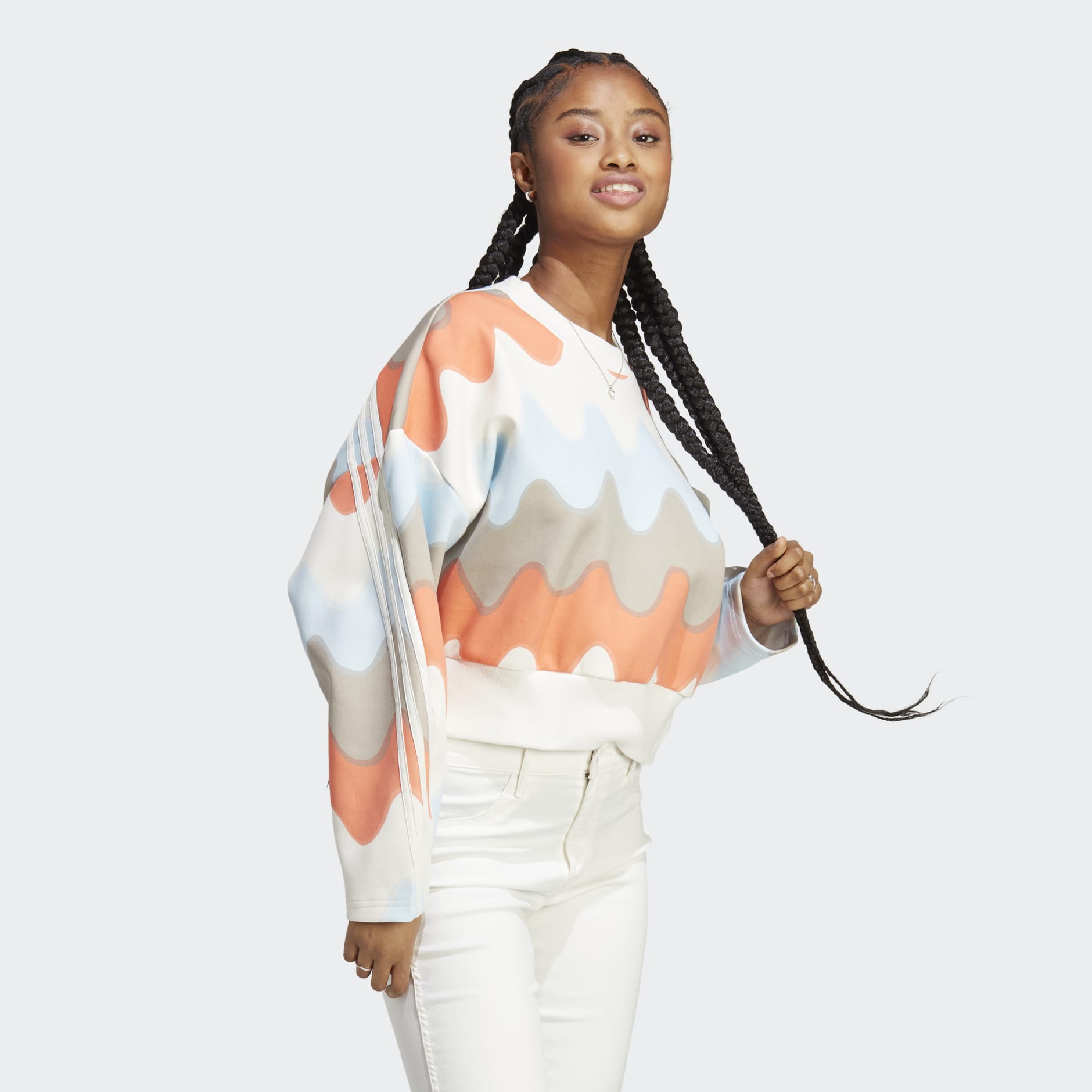 Buzo adidas x Marimekko Future Icons 3 Rayas