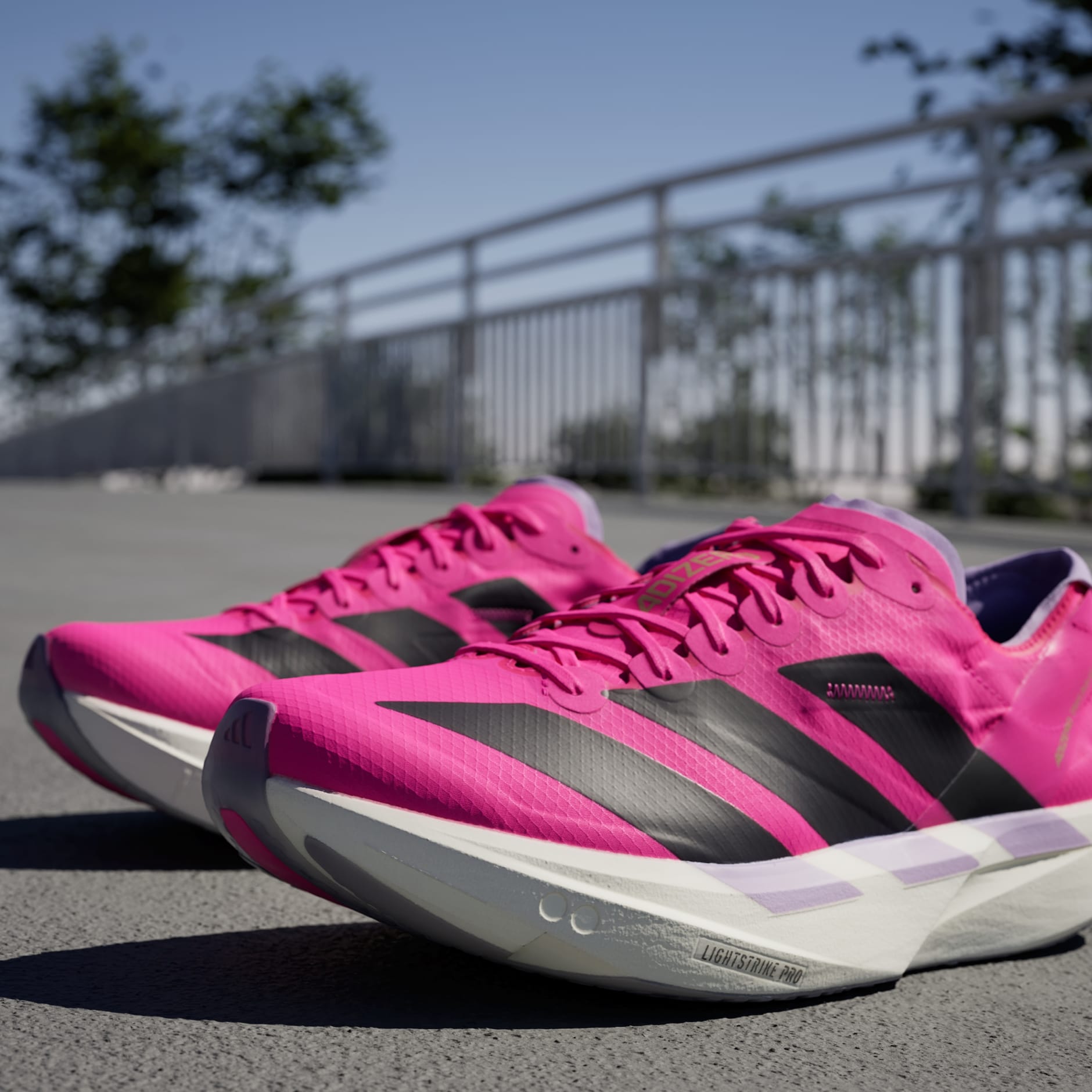Shoes - Adizero Takumi Sen 11 Shoes - Pink | adidas Oman