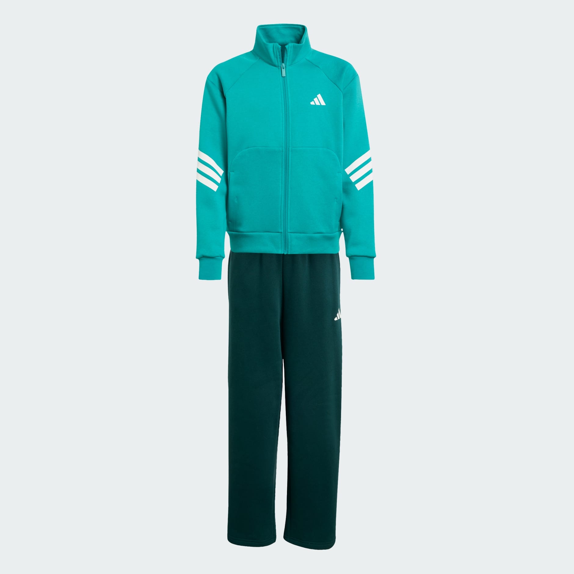 Future Icons 3-Stripes Half-Zip Tracksuit Kids