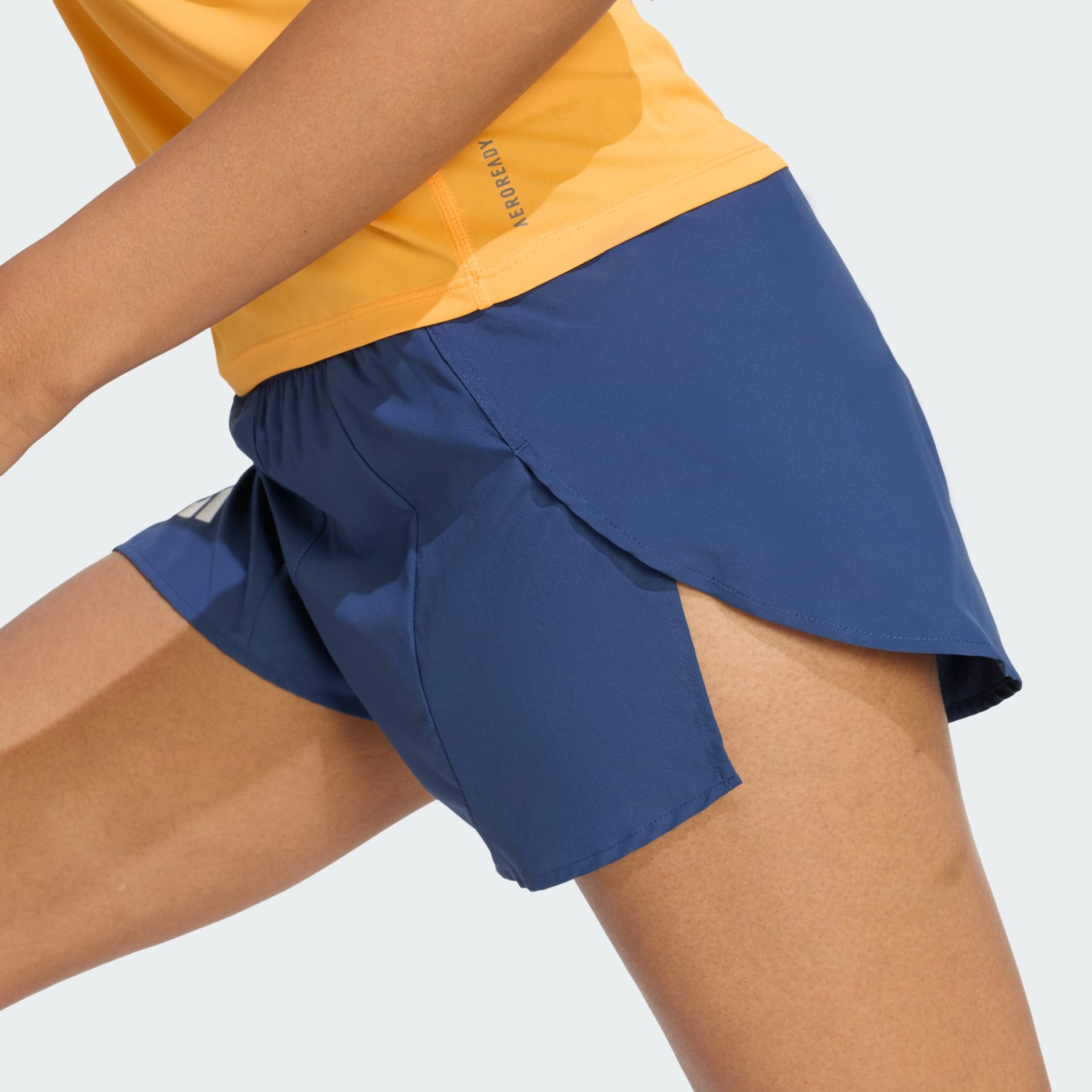 Short de running fendu Adizero Essentials