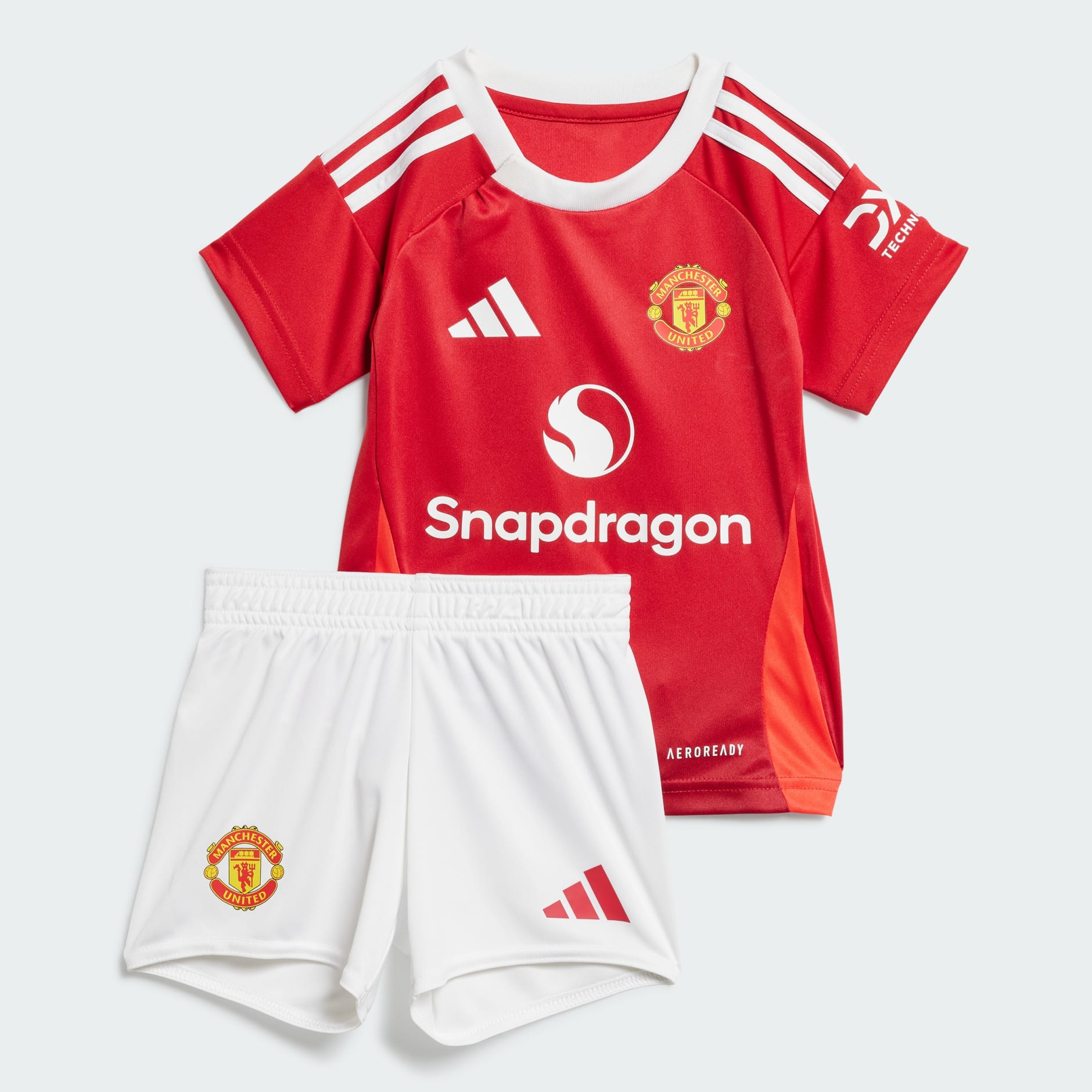 adidas Manchester United 24 25 Home Baby Kit Kids Red adidas UAE