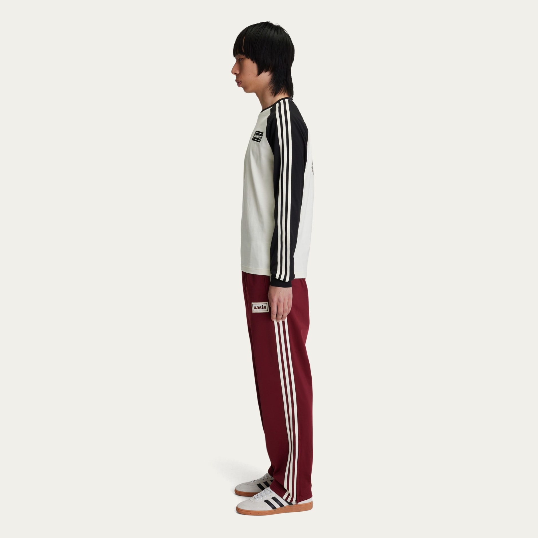 TOUR 3-STRIPES LS T