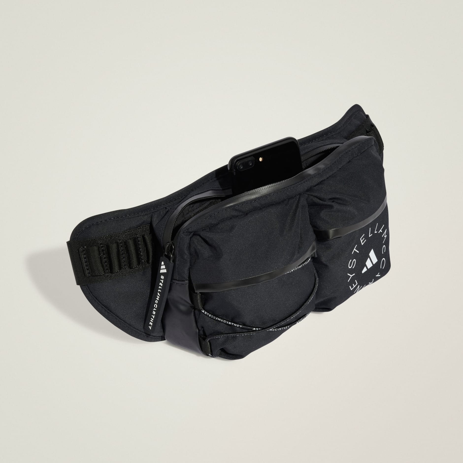 Adidas bum bag black best sale