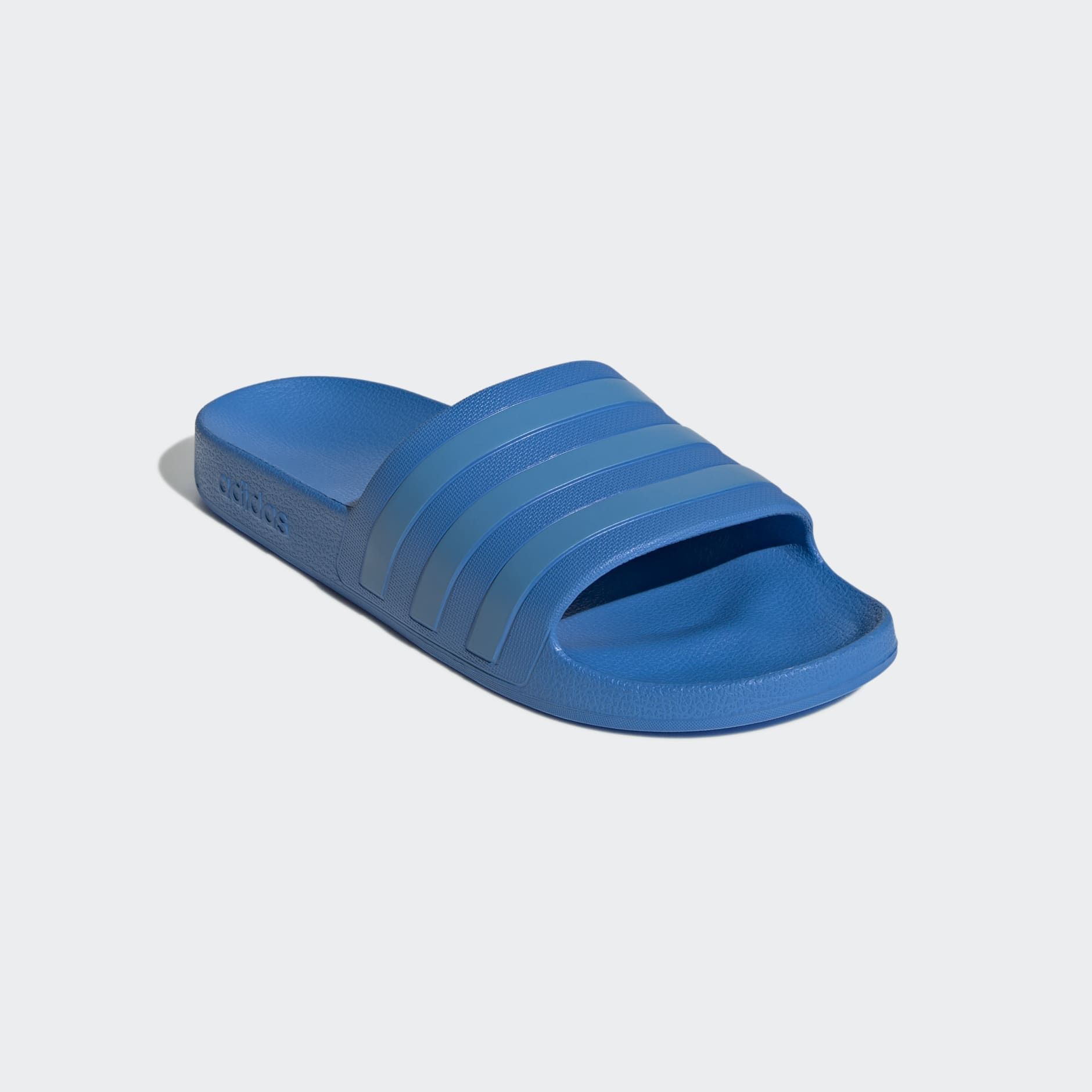 Shoes - Adilette Aqua Slides - Blue | adidas Saudi Arabia