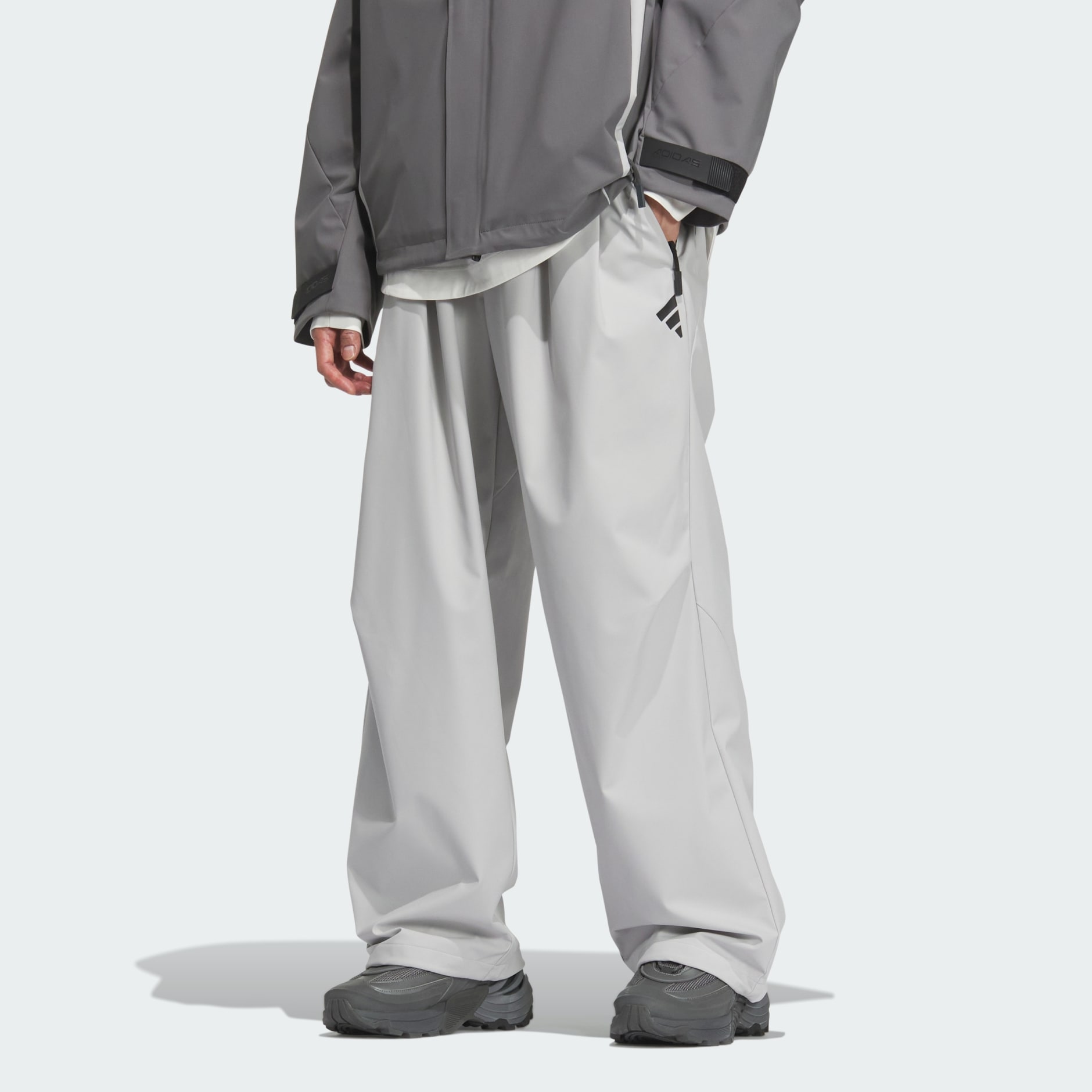 Future Style Woven Pants - Grey | adidas Hong Kong
