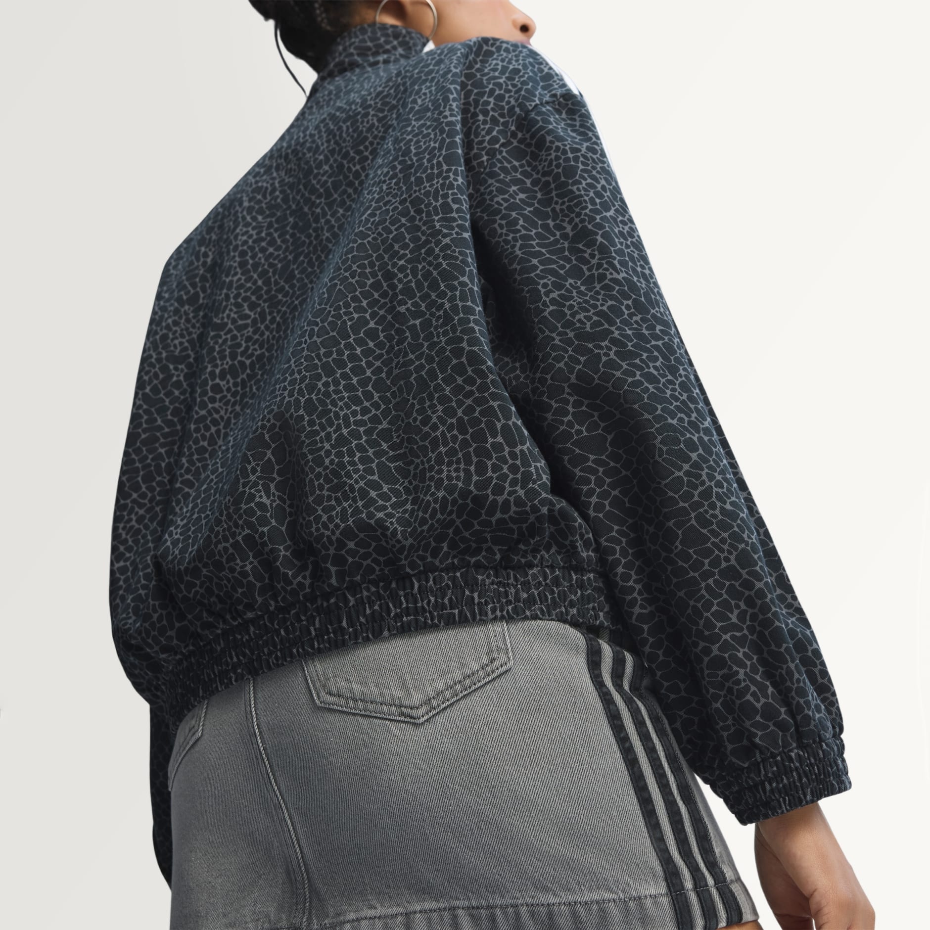 FIREBIRD OVERSIZED AOP DENIM JACKET