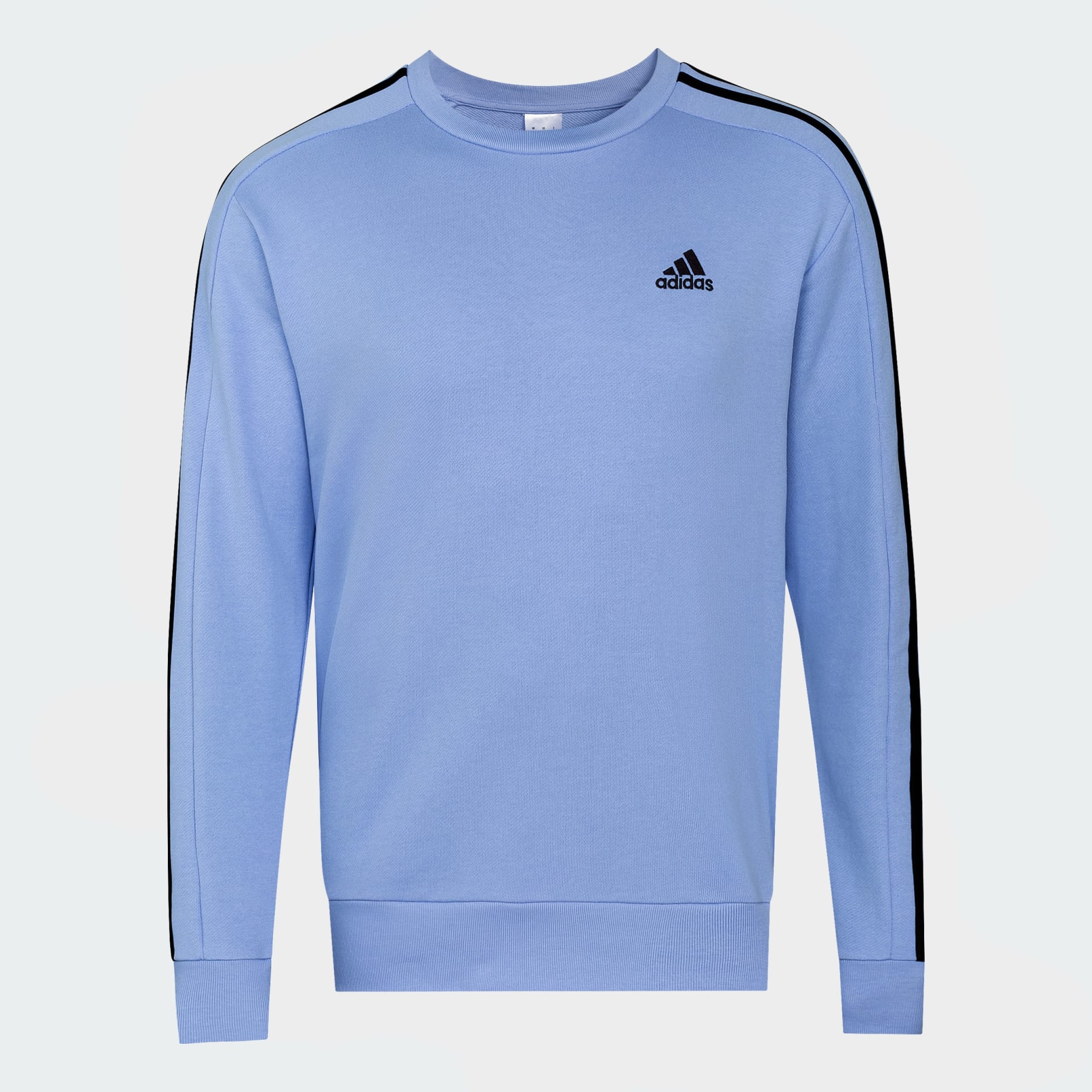Essentials French Terry 3-Stripes Sweatshirt