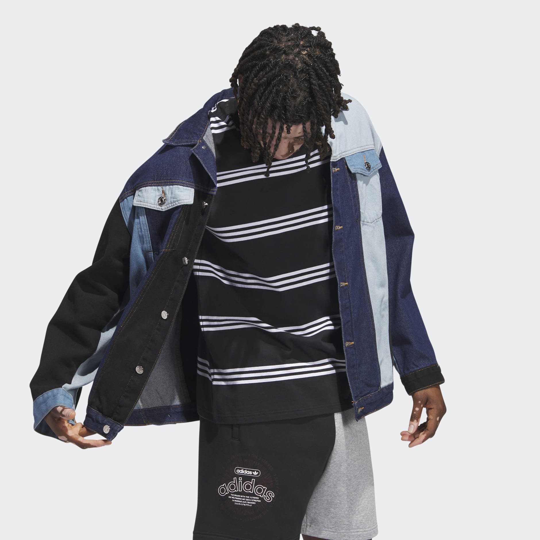 Men\'s Clothing - Engineered 3-Stripes Tee - Black | adidas Oman