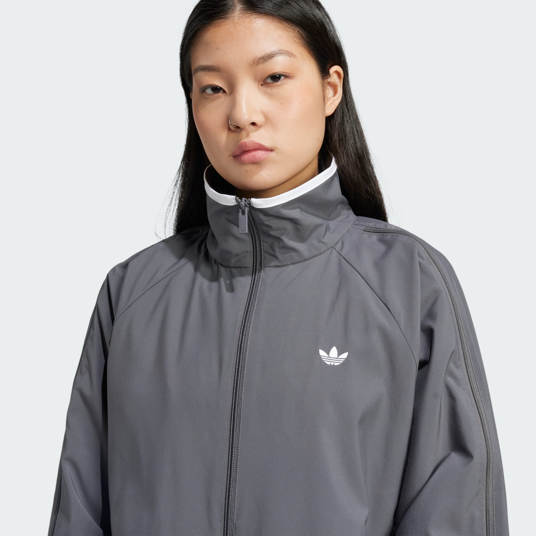 Adilenium Season 3 Zip Track Top - Grey | adidas Hong Kong